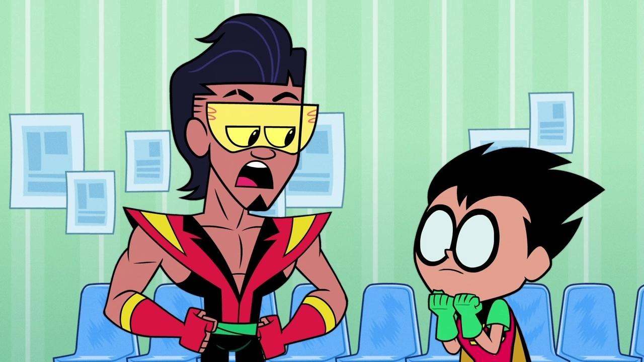 Teen Titans Go! - Season 6 Episode 38 : Justice League's Next Top Talent Idol Star: Dance Crew Edition (2)