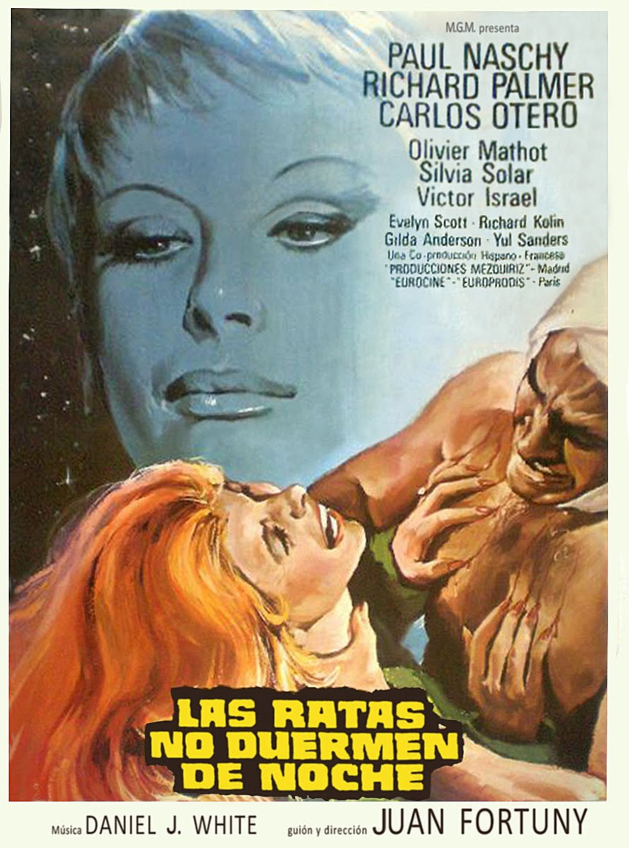 Las ratas no duermen de noche filmaffisch