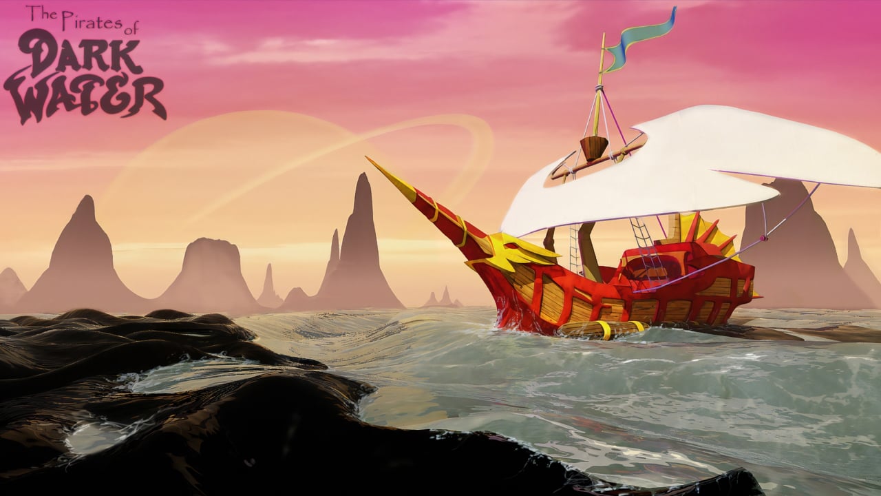 The Pirates of Dark Water background