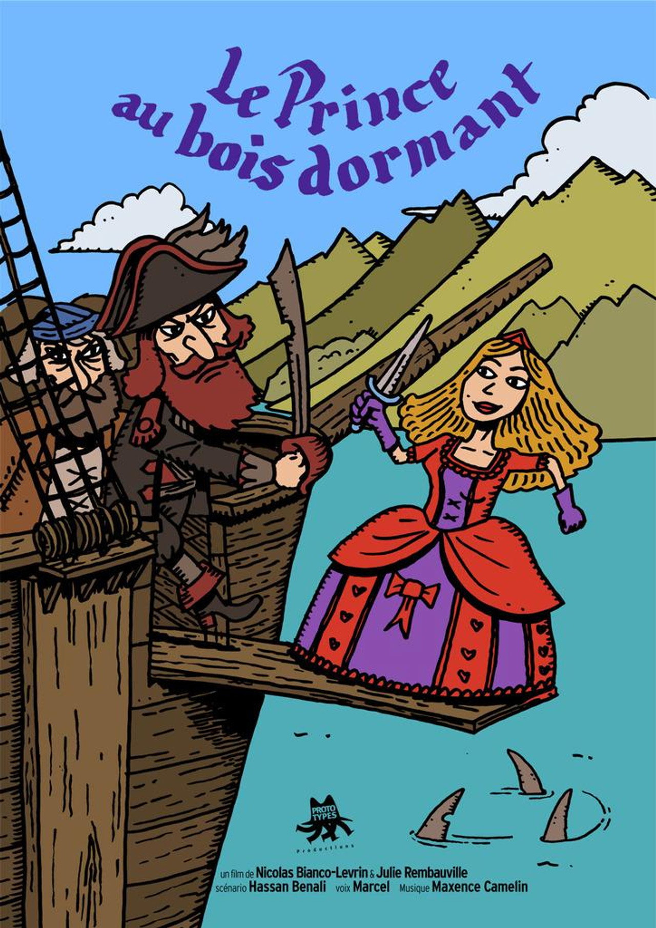 Le Prince au bois dormant filmaffisch