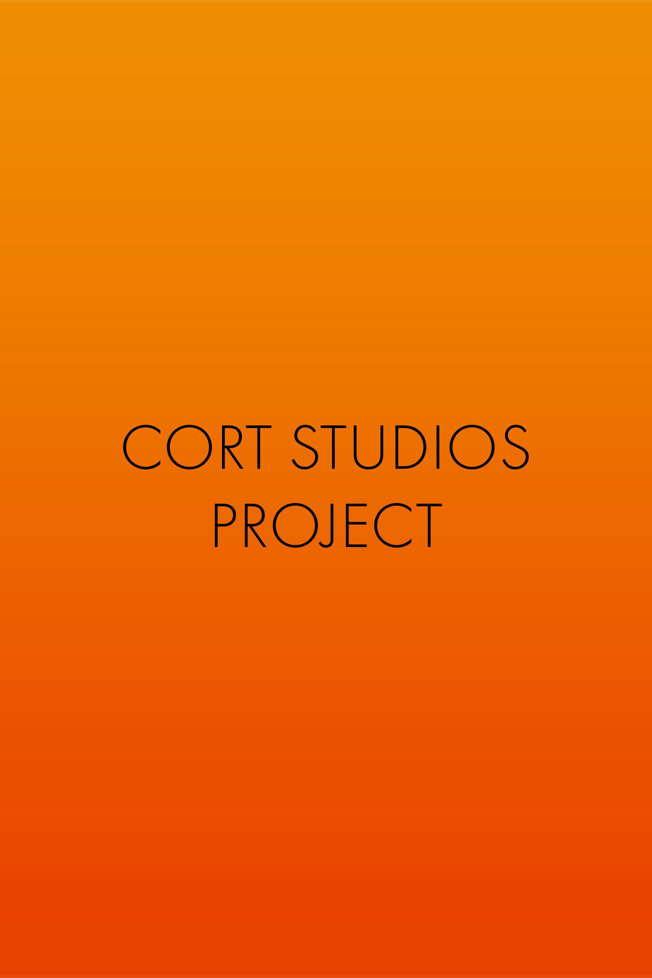 Unanounced Cort Studios Project Backdrop