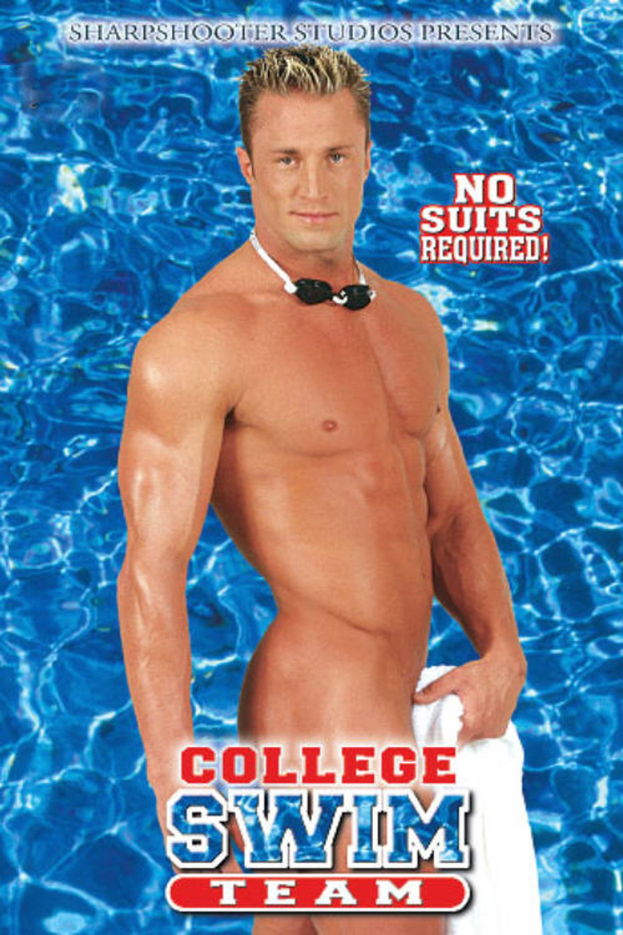 College Swim Team Backdrop