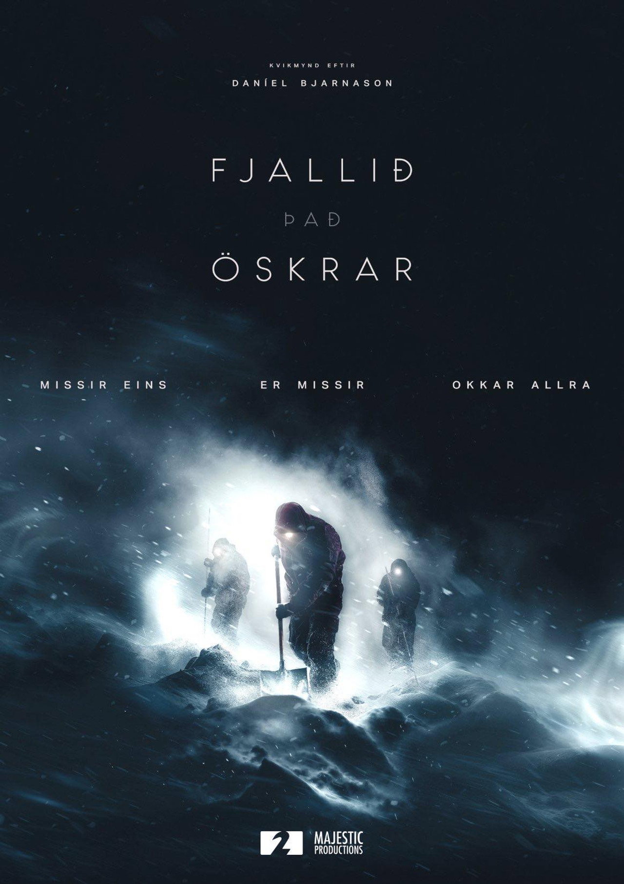 Fjallið það Öskrar filmaffisch