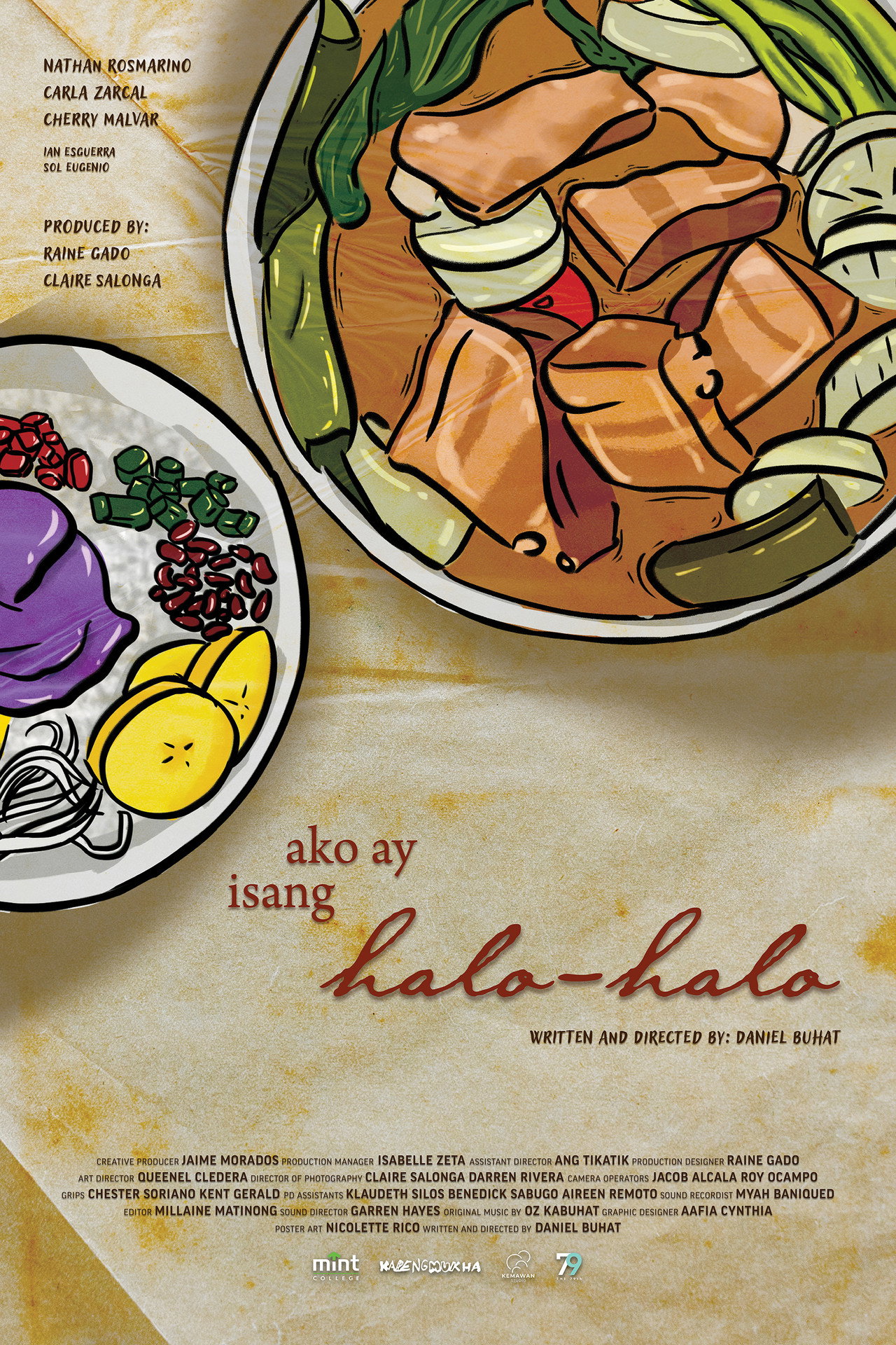 I Am A Halo-Halo Backdrop