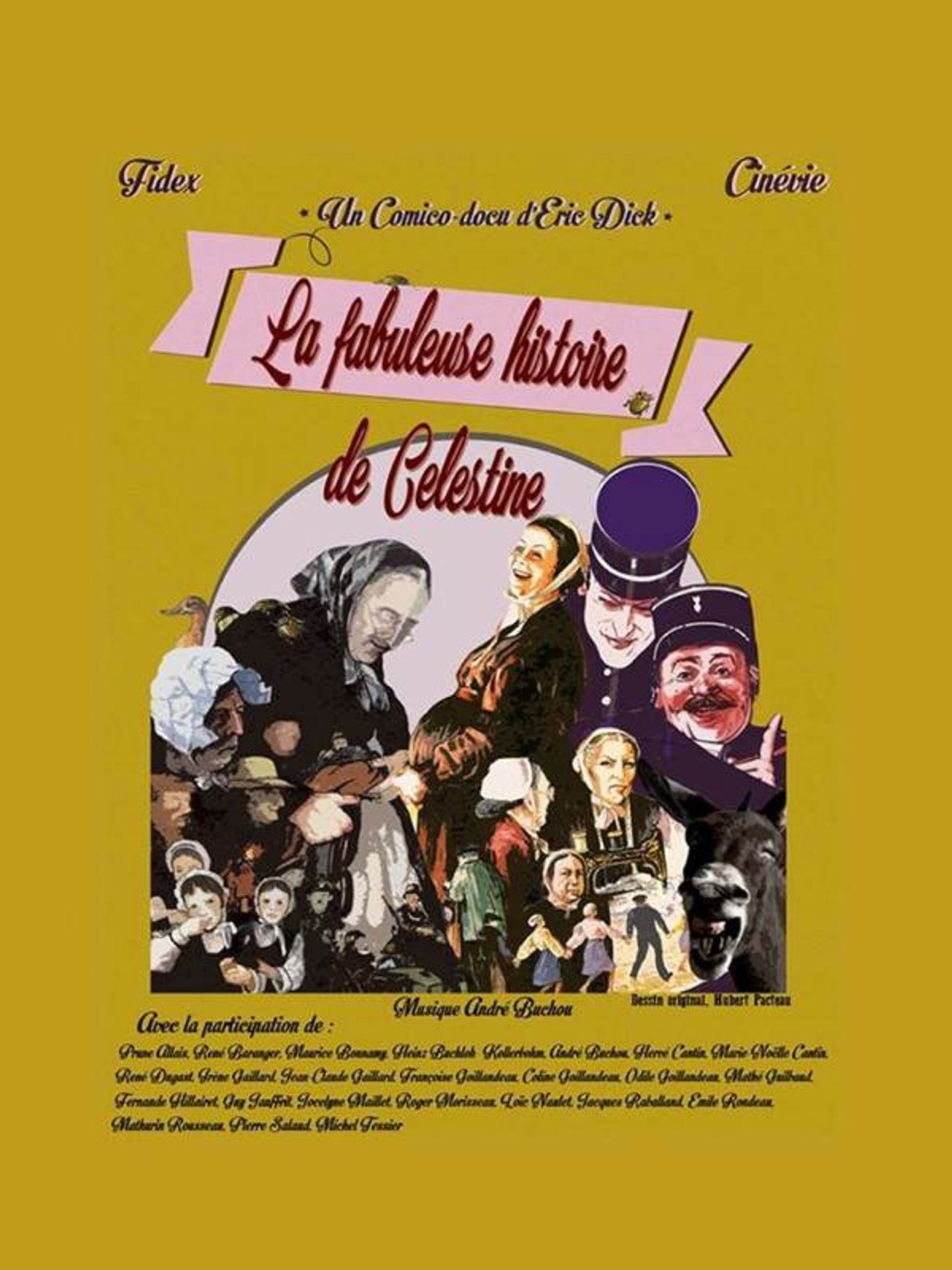La fabuleuse histoire de Célestine filmaffisch