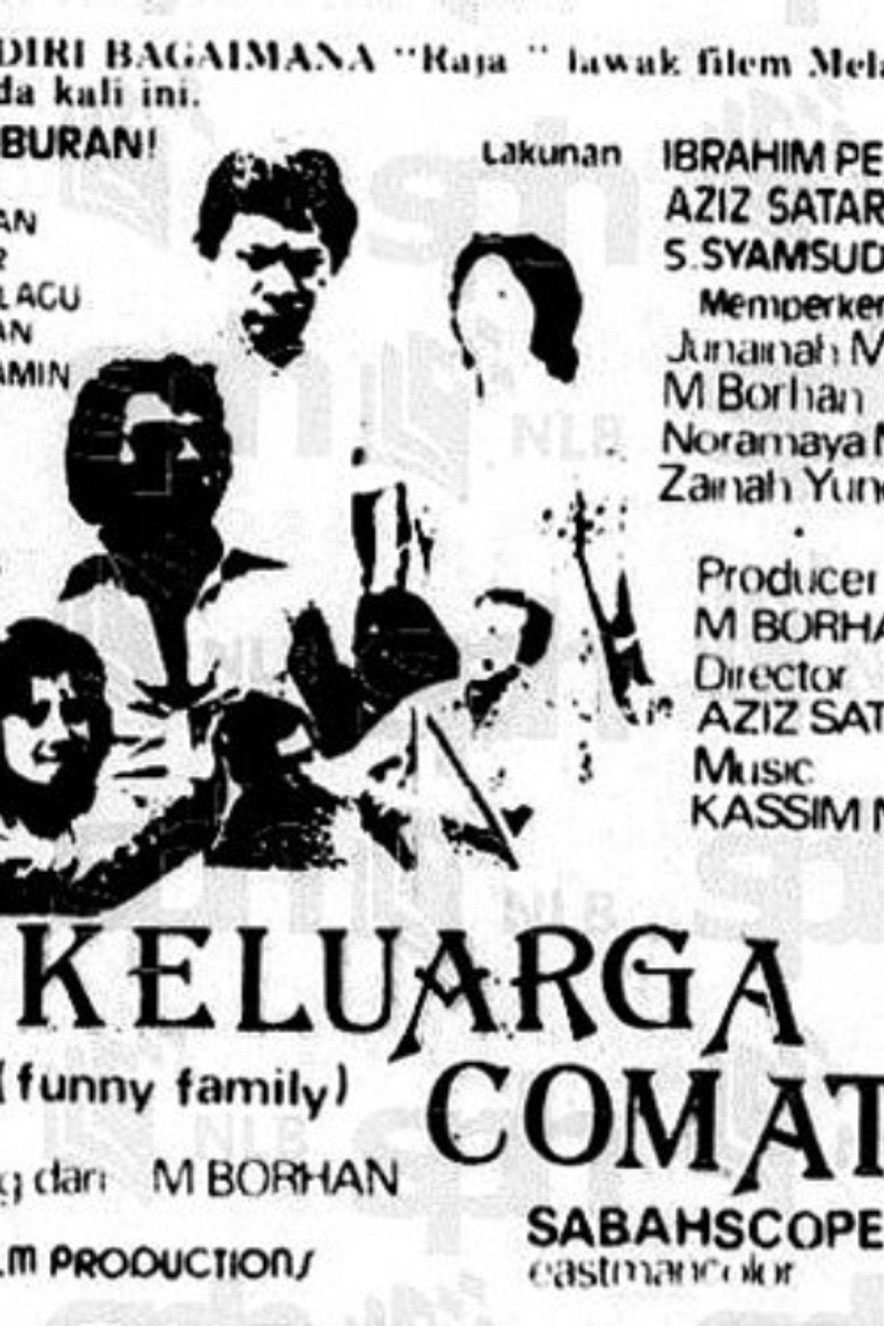 Keluarga Comat filmaffisch