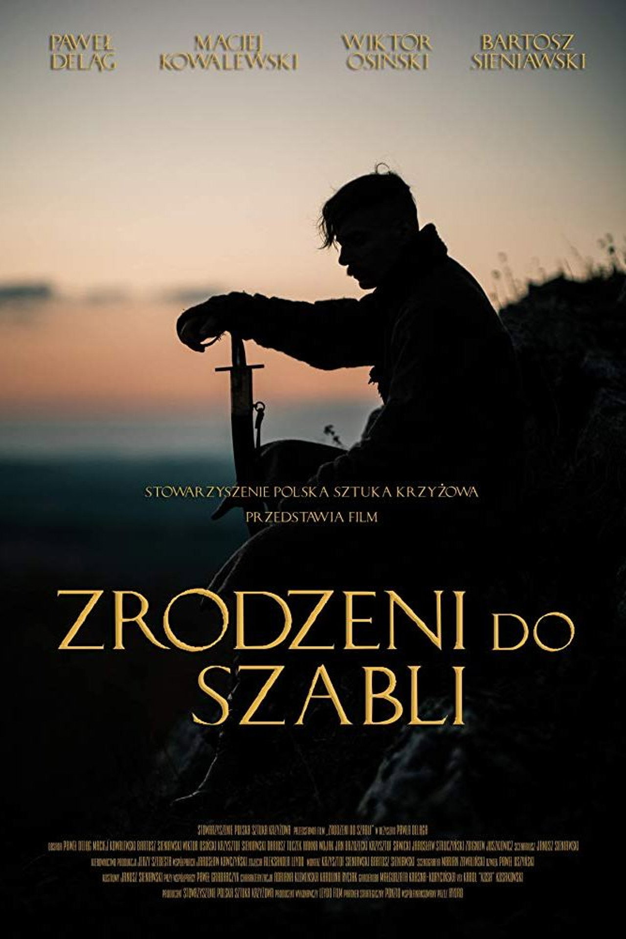 Zrodzeni do szabli filmaffisch