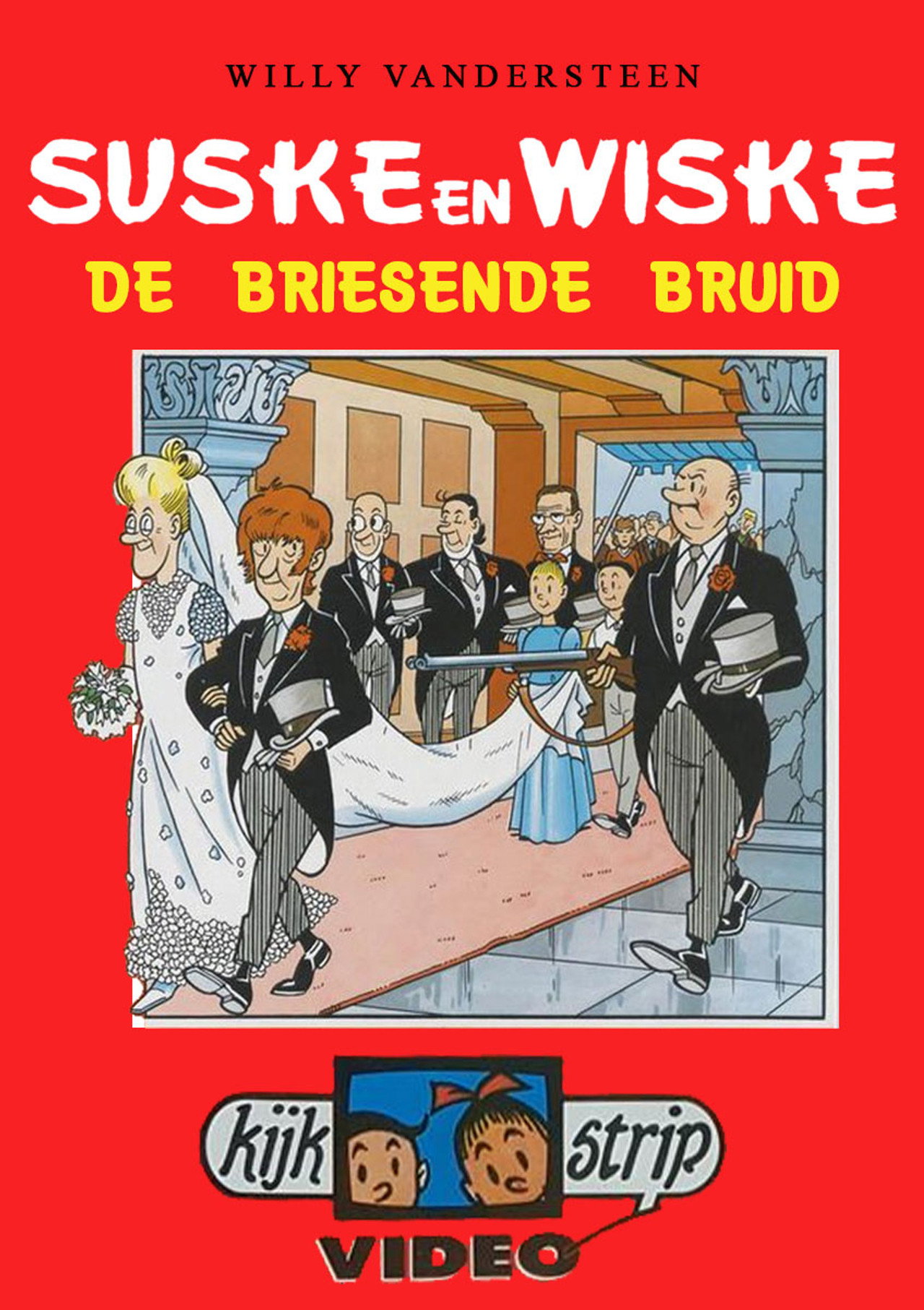 Suske en Wiske - De Briesende Bruid Backdrop