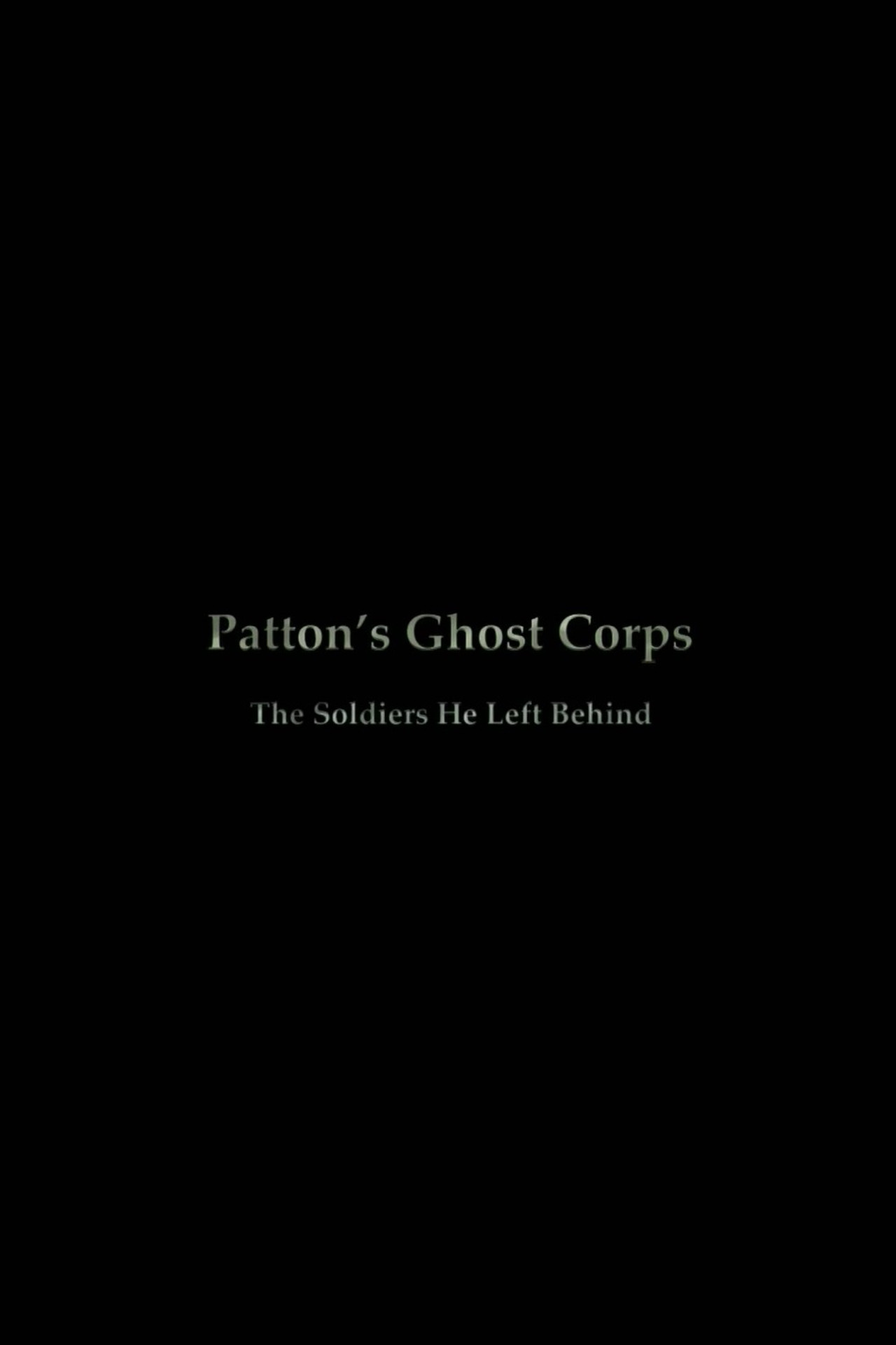 Patton's Ghost Corps Backdrop