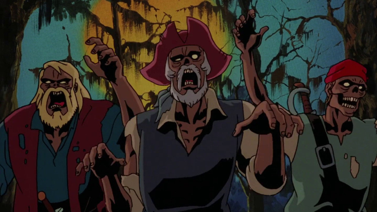 Scooby-Doo on Zombie Island background 38