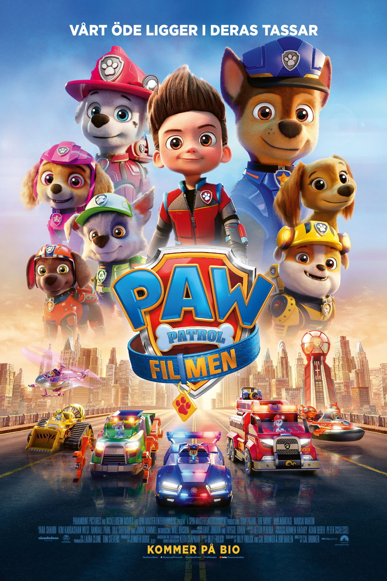 Paw Patrol - filmen filmaffisch
