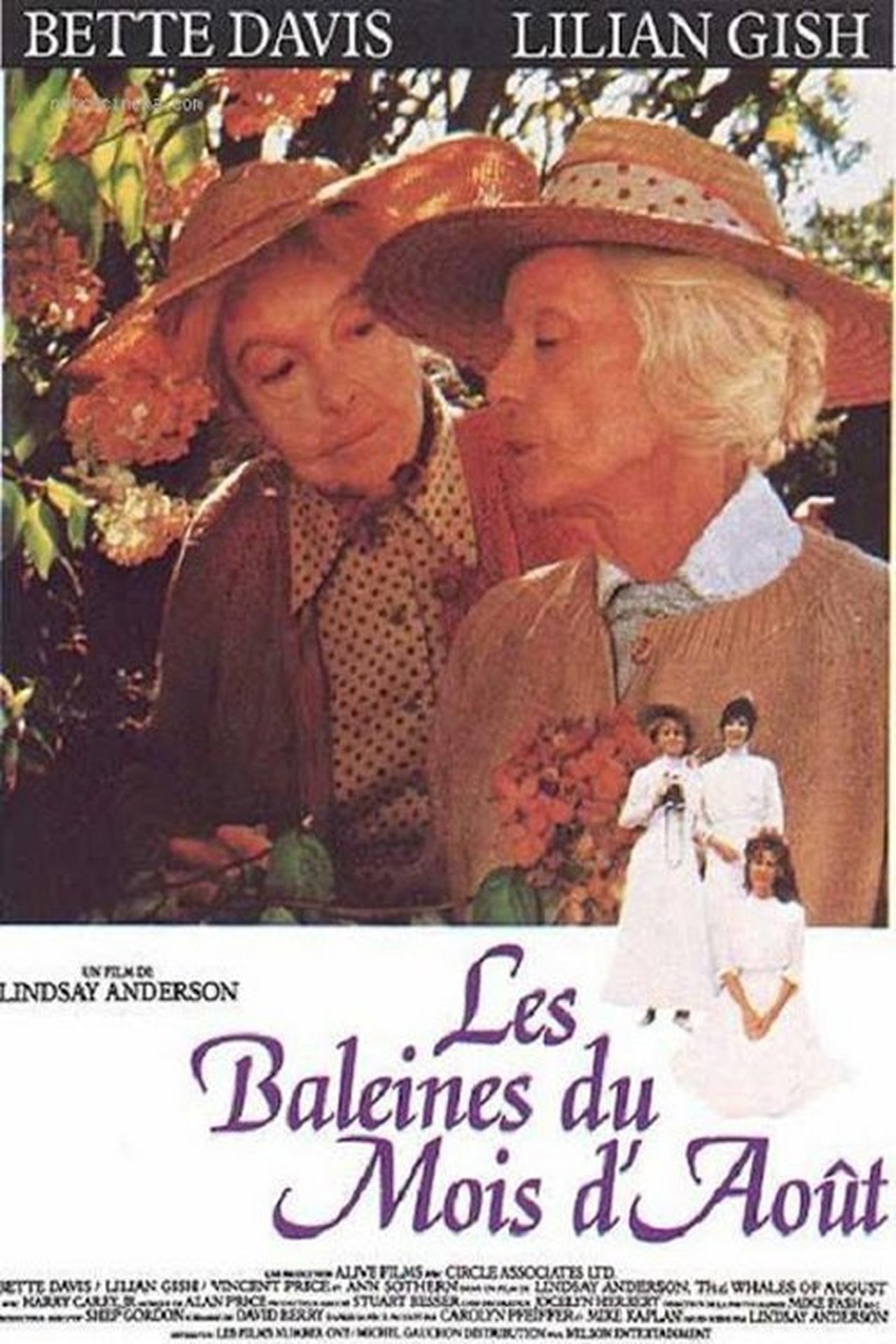 Les Baleines du mois d'août poster