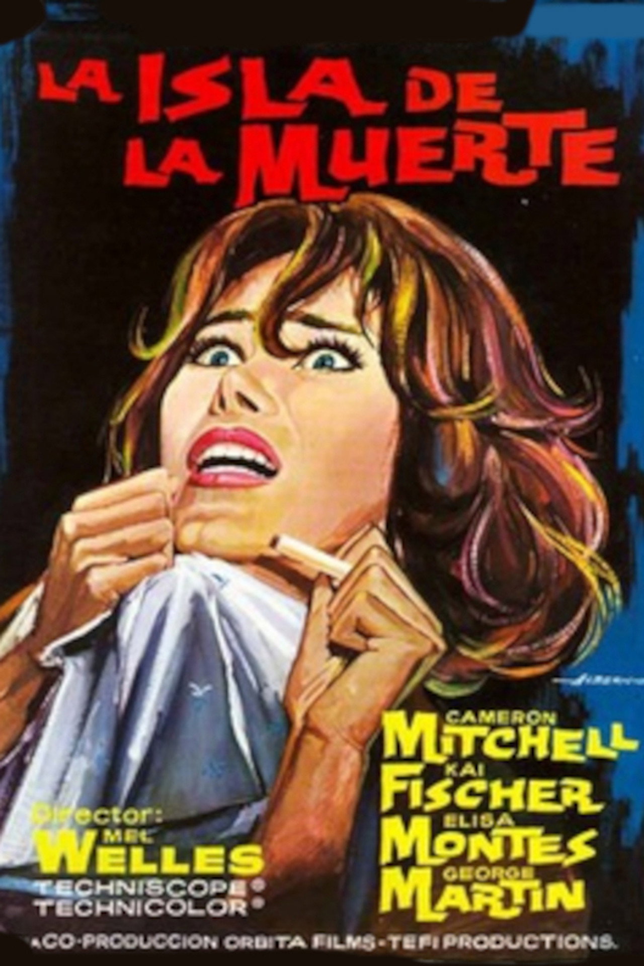 La isla de la muerte filmaffisch