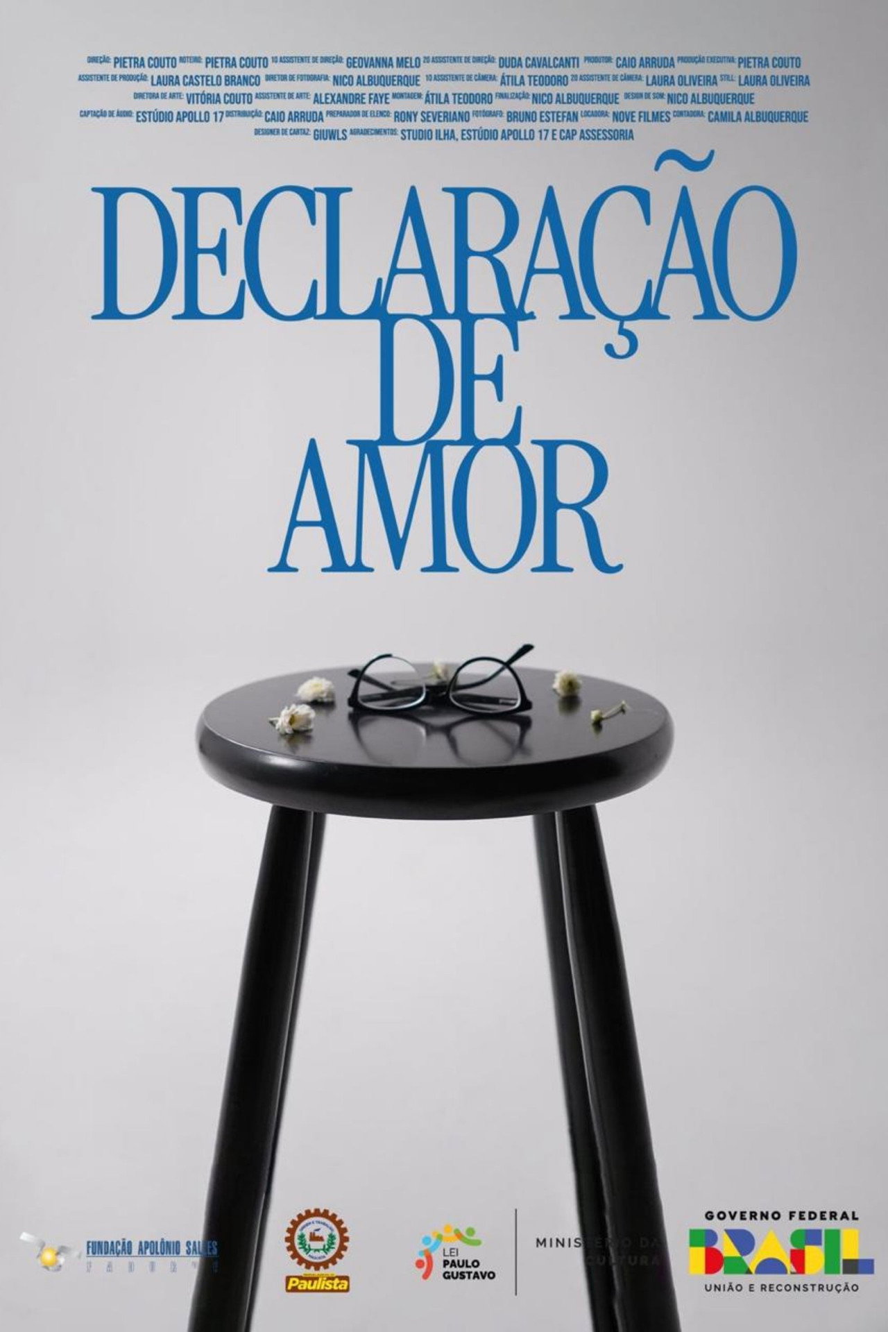 Declaração de Amor filmaffisch