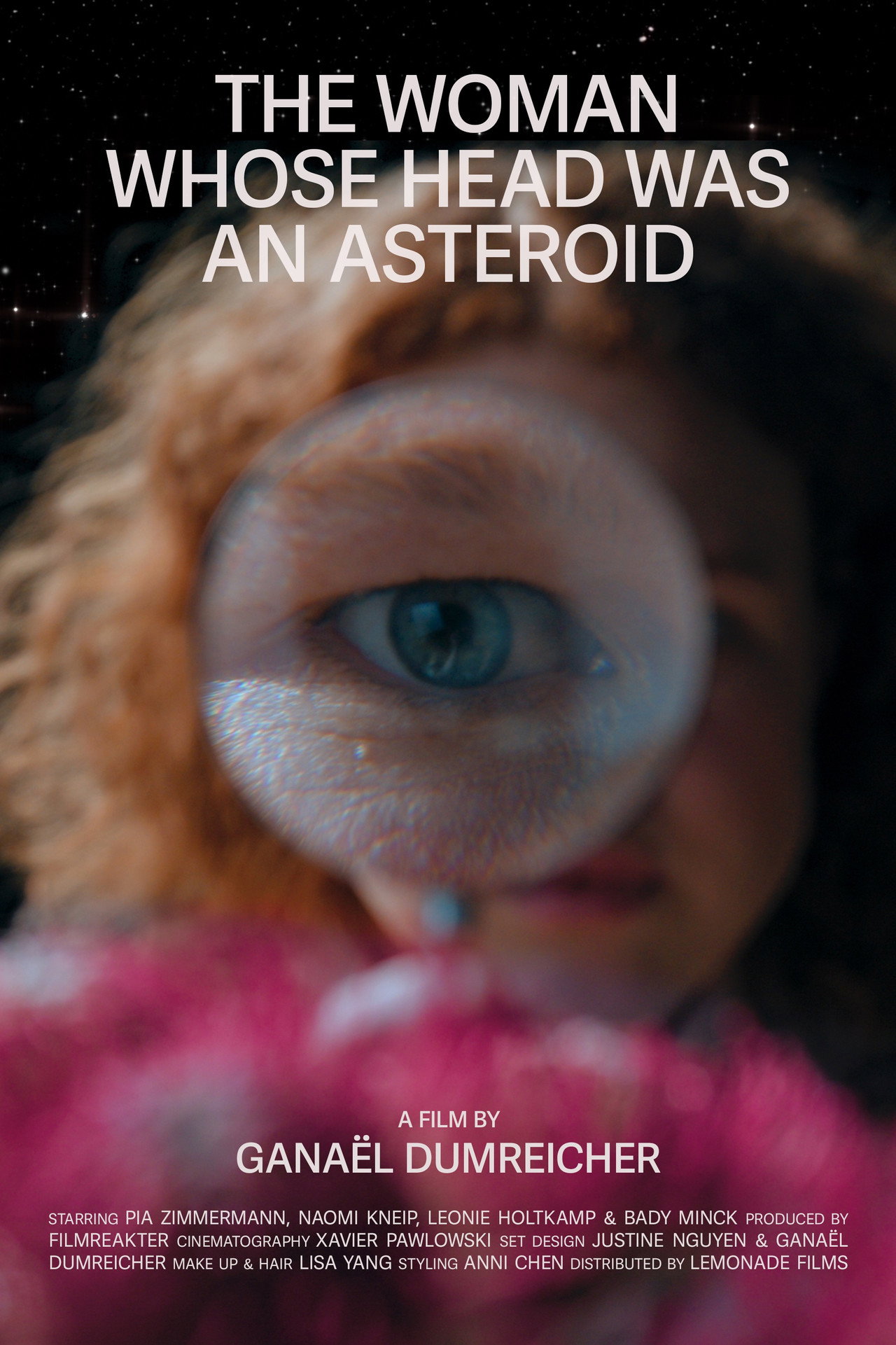 THE WOMAN WHOSE HEAD WAS AN ASTEROID filmaffisch