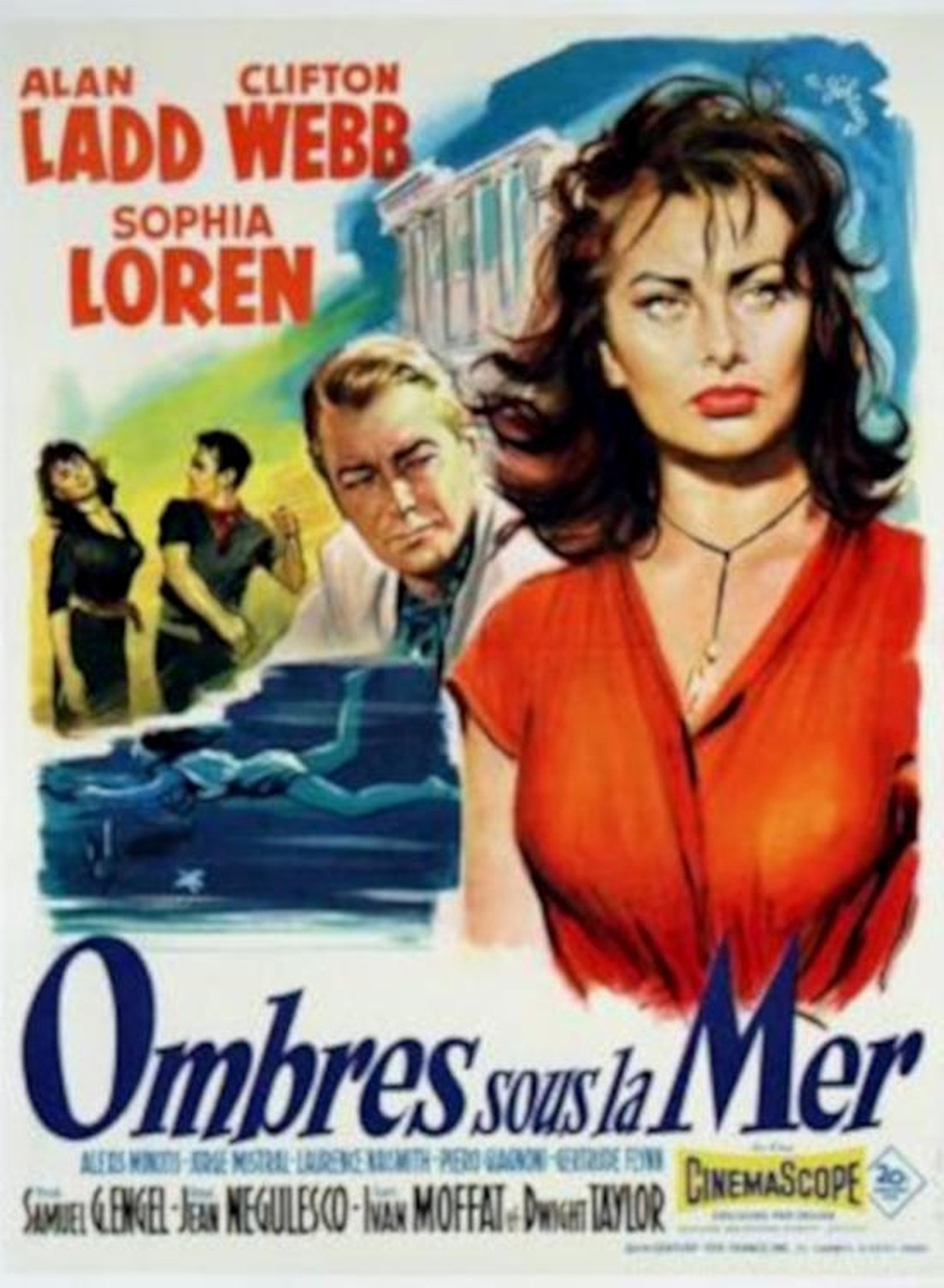 Ombres sous la mer poster
