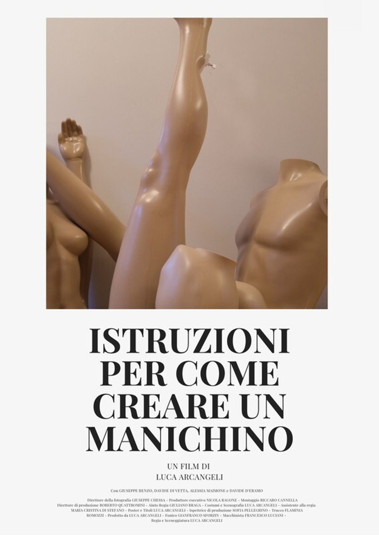 Istruzioni per come creare un manichino filmaffisch