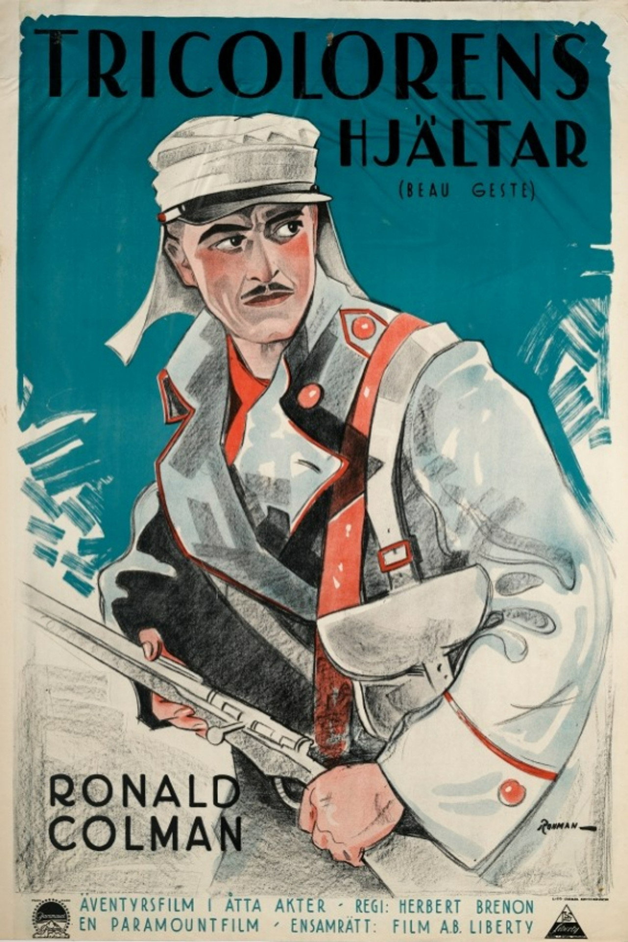 Beau Geste filmaffisch