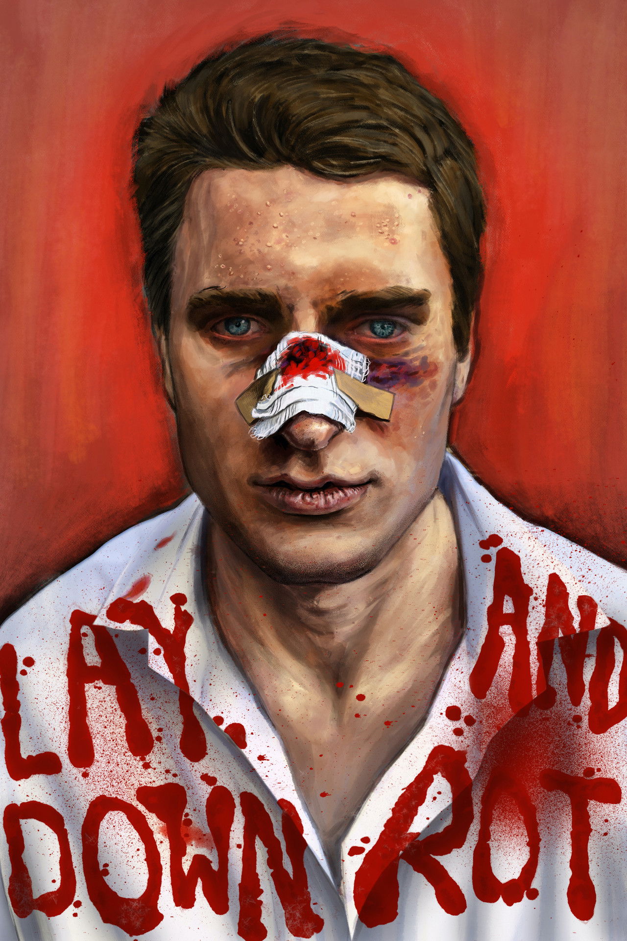 Lay Down and Rot Backdrop