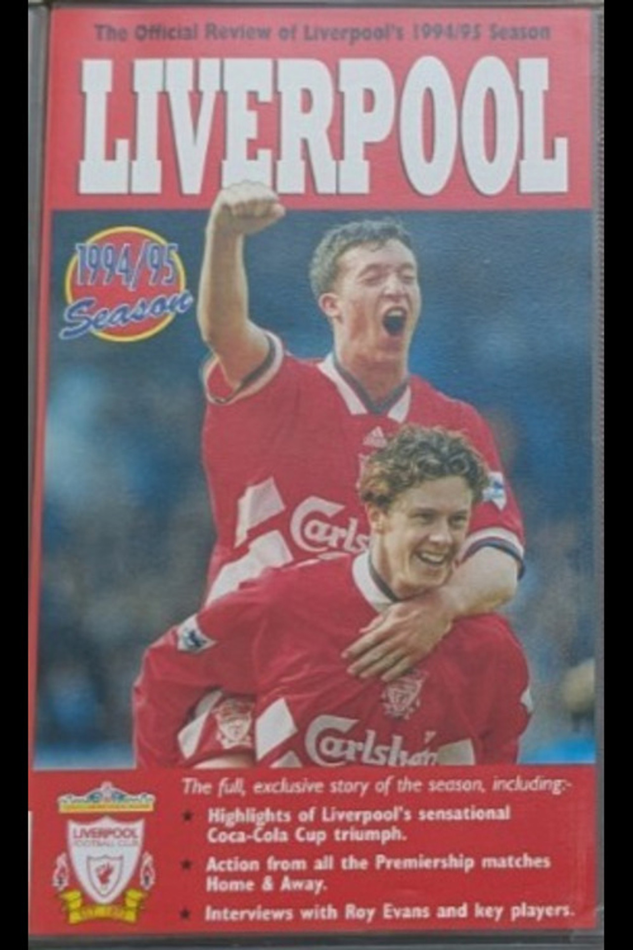 Liverpool F.C. - Official Season Review - 1994/95 Backdrop
