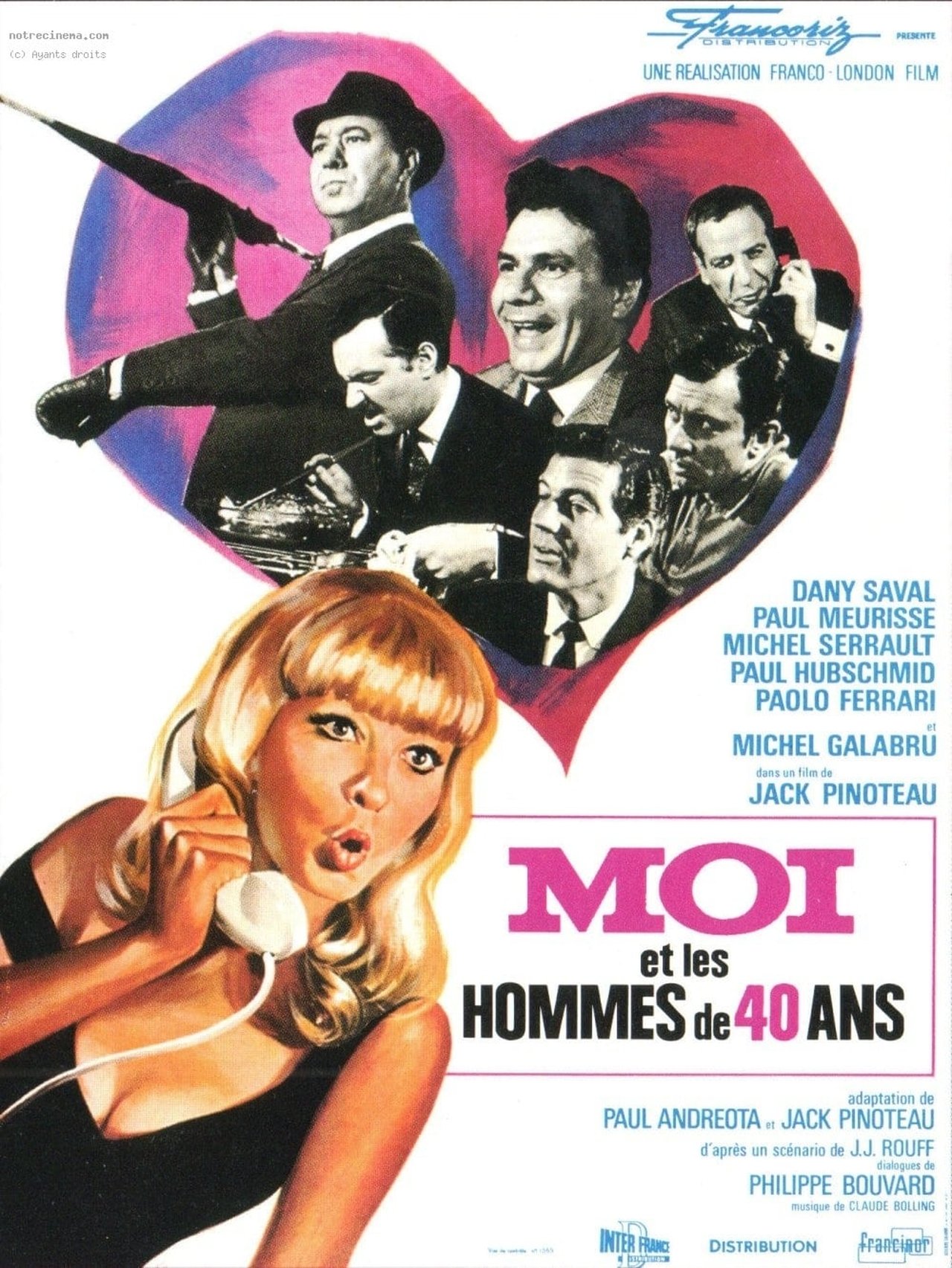 Moi et les hommes de 40 ans poster