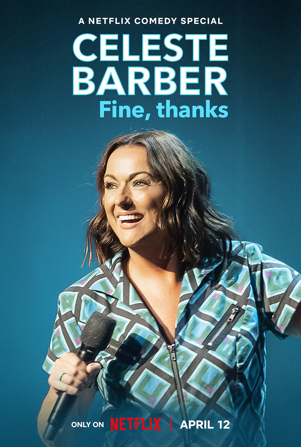 Celeste Barber: Kösz, jól – plakát 4