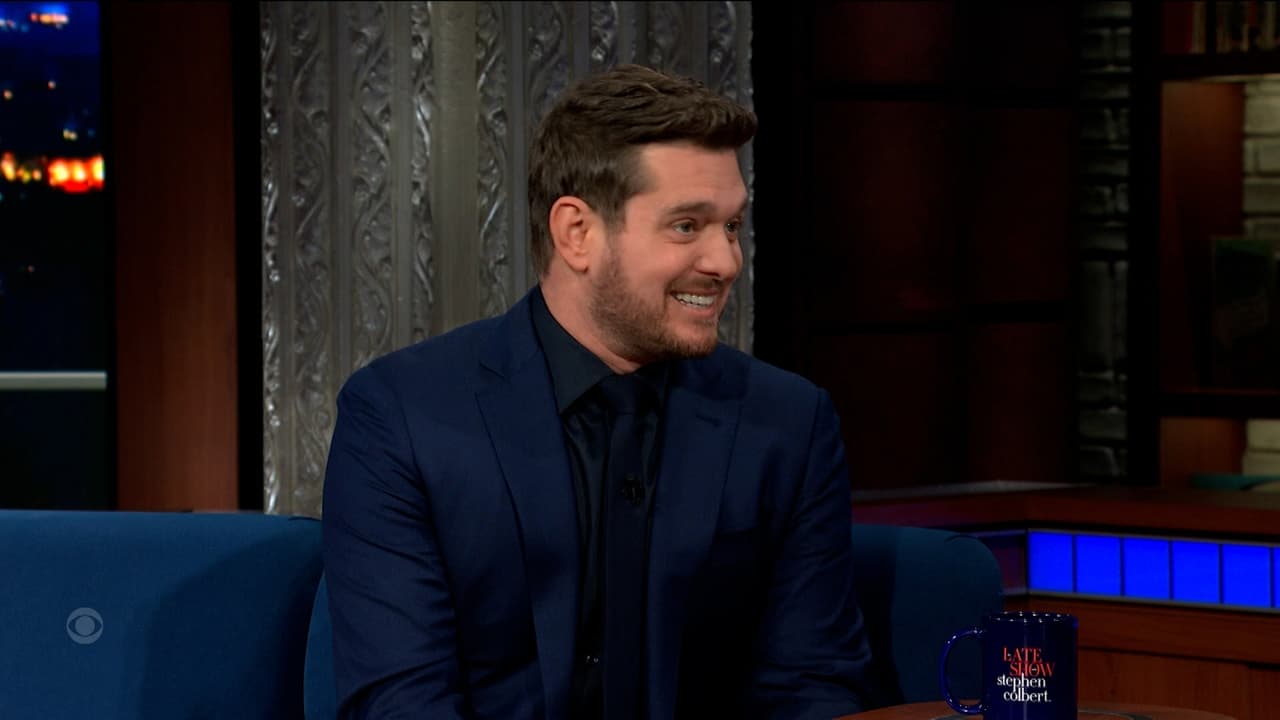 The Late Show with Stephen Colbert - Season 7 Episode 107 : Michael Bublé, Rose Matafeo