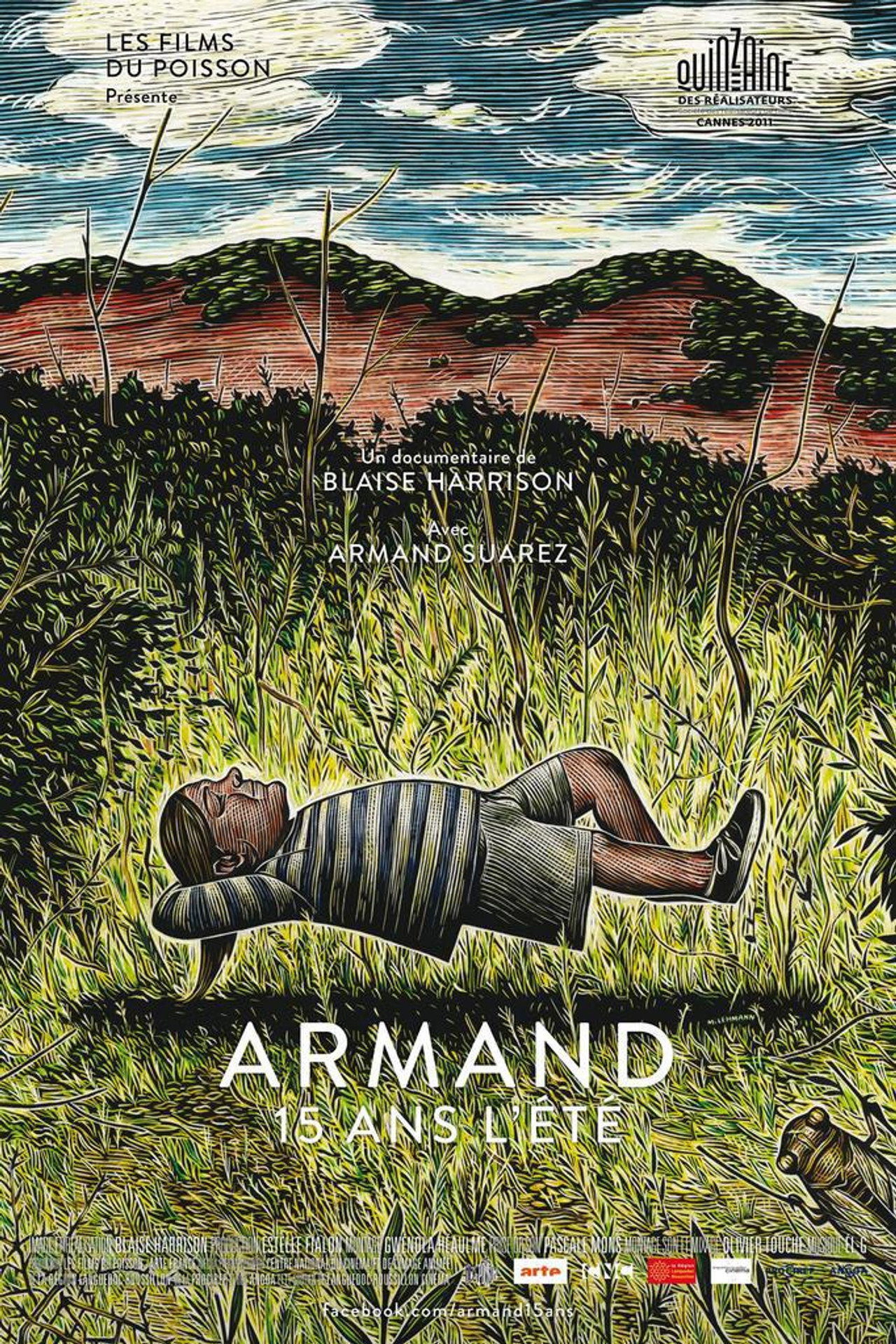 Armand 15 ans l'été filmaffisch