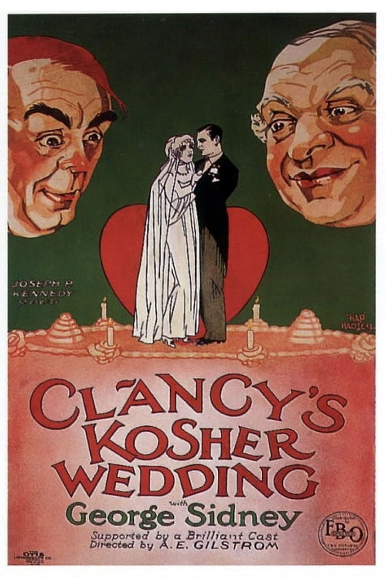 Clancy's Kosher Wedding Backdrop