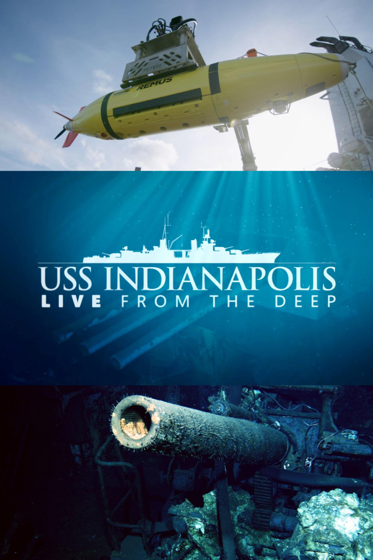 USS Indianapolis: Live from the Deep filmaffisch