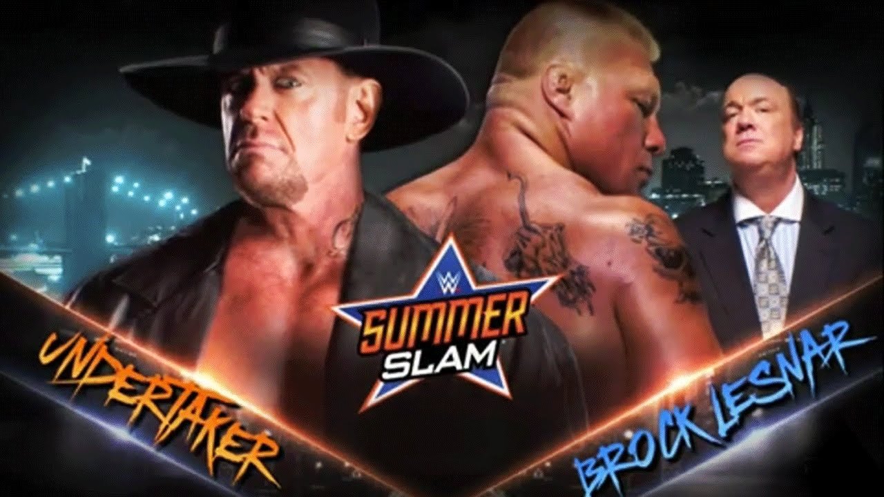 Scen från WWE SummerSlam 2015