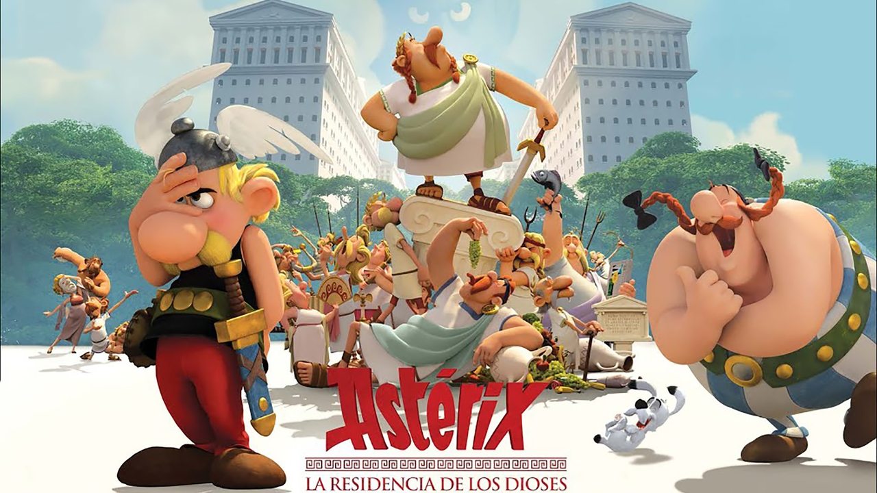 Asterix: The Mansions of the Gods background