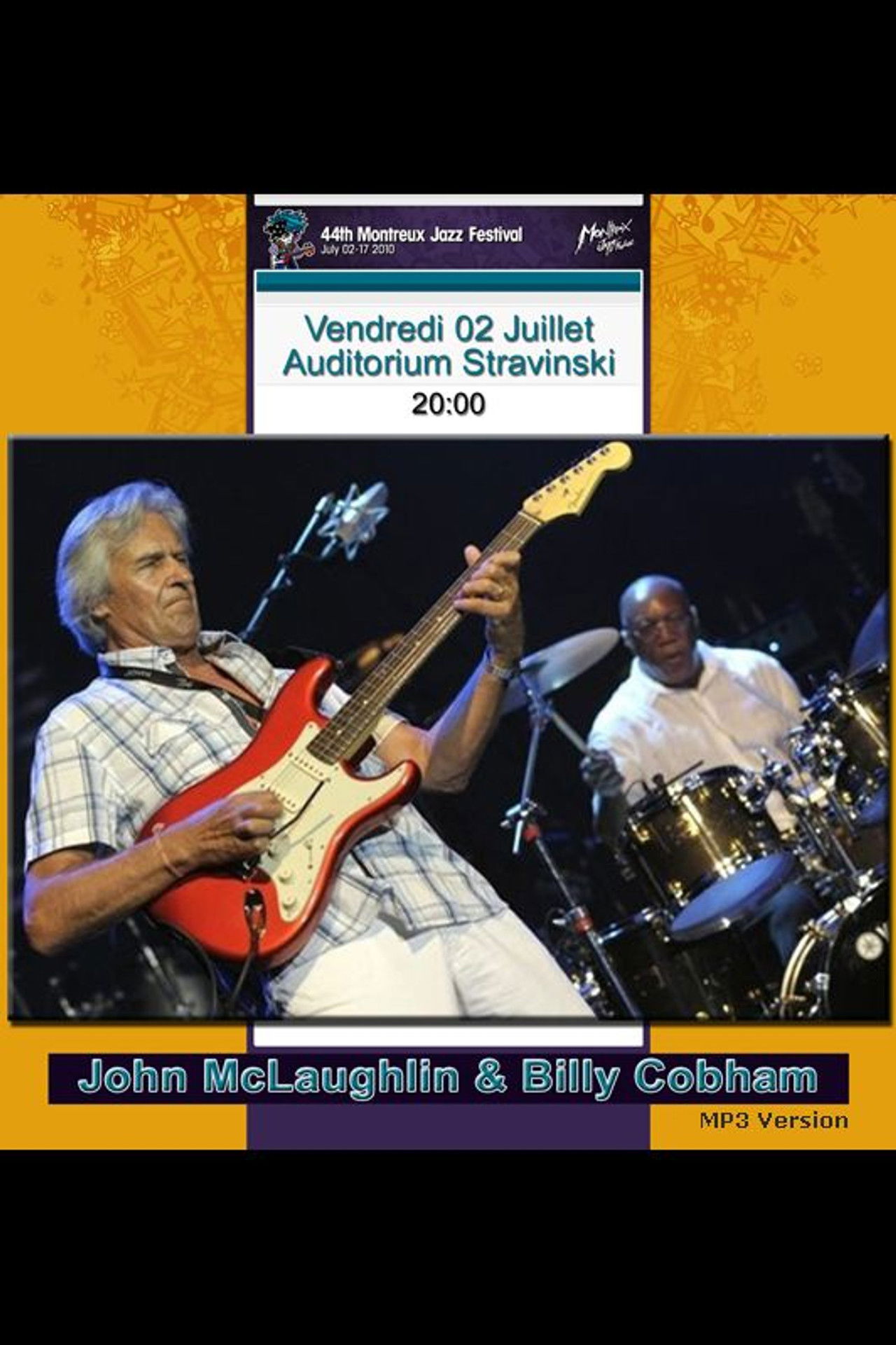 John McLaughlin & Billy Cobham: Live at Montreux 2010 Backdrop