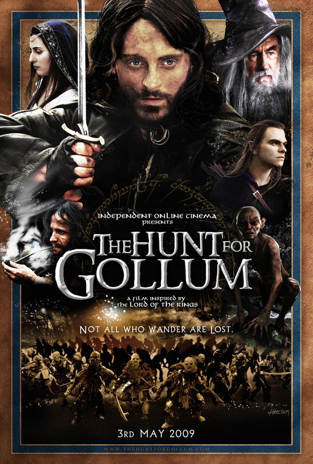 The Hunt for Gollum Backdrop