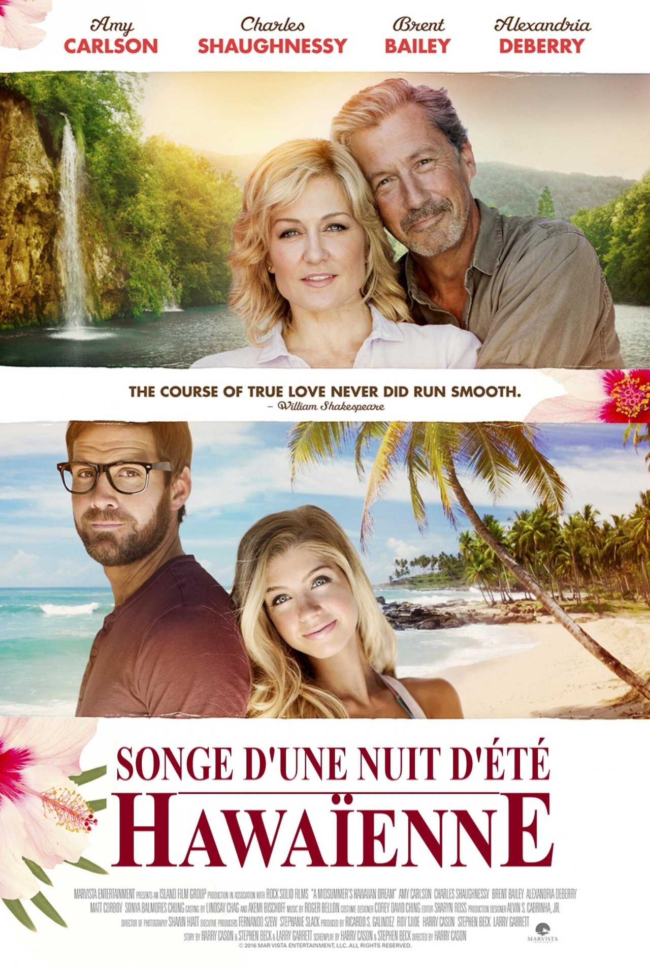Songe d'une nuit d'été hawaïenne poster
