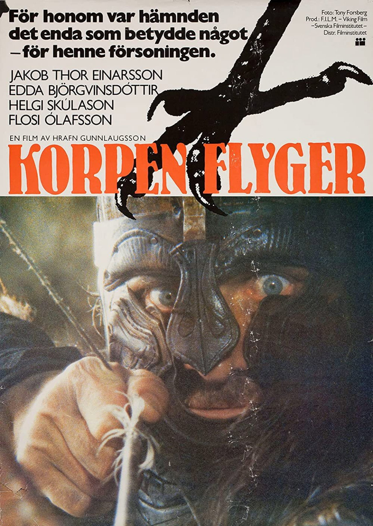 Korpen flyger filmaffisch