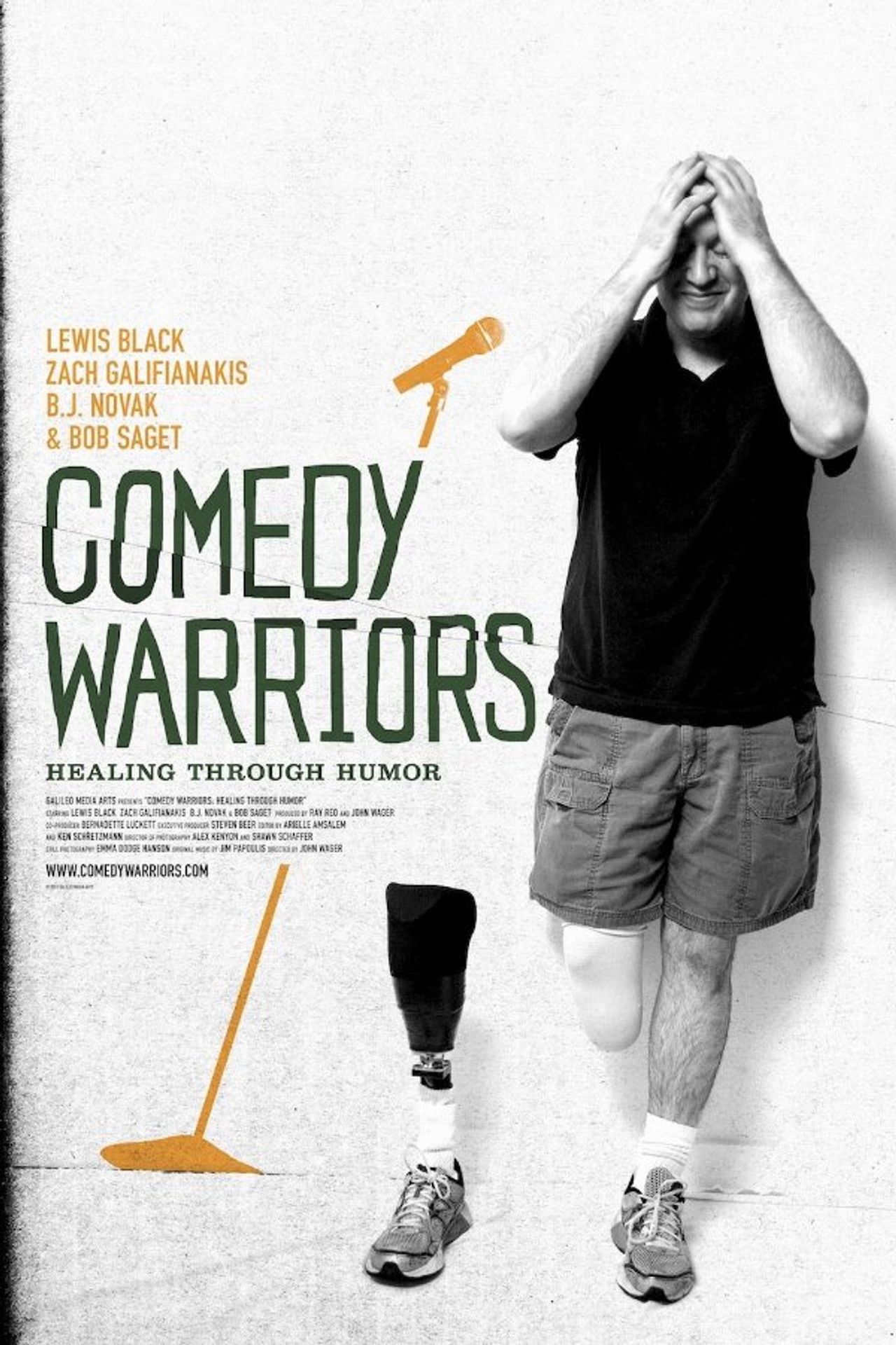 Comedy Warriors: Healing Through Humor Backdrop