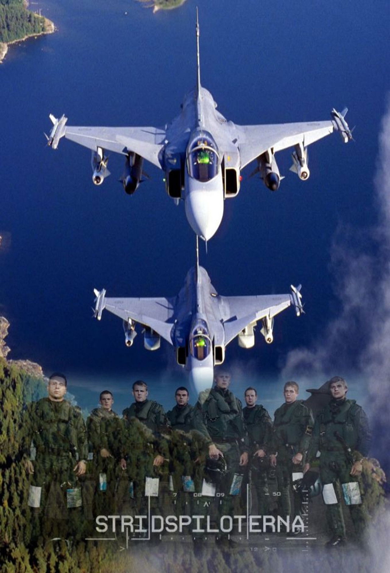 Stridspiloterna poster