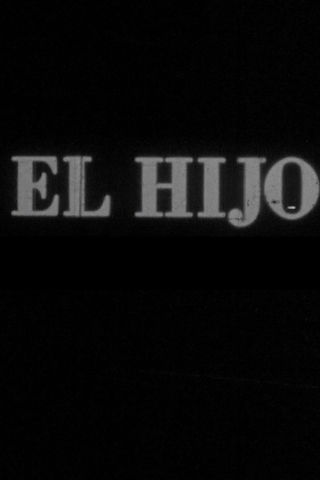 El Hijo filmaffisch