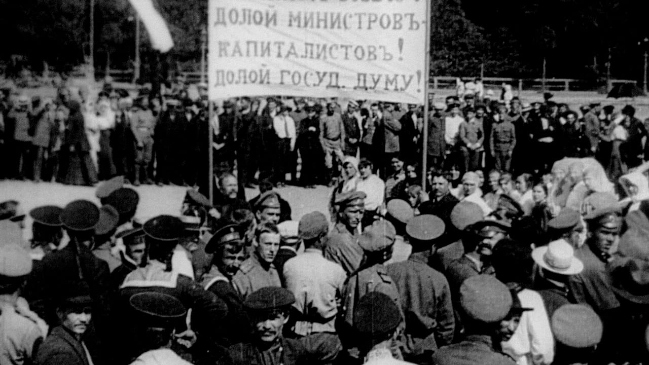 Scen från Godovshchina revolyutsii