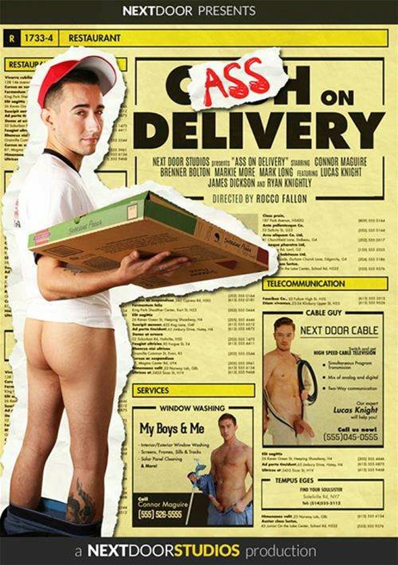 Ass on Delivery filmaffisch