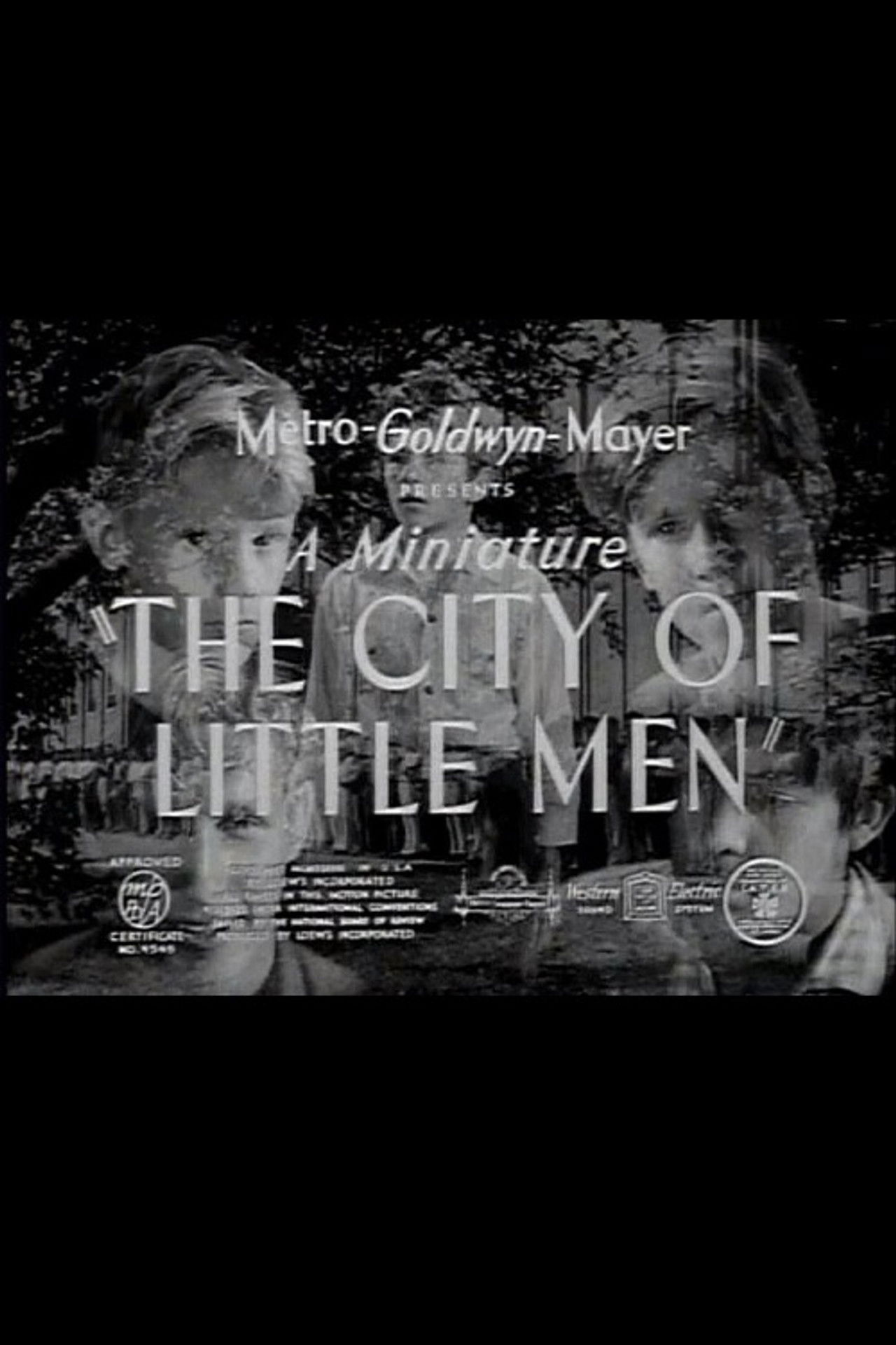 The City of Little Men Backdrop