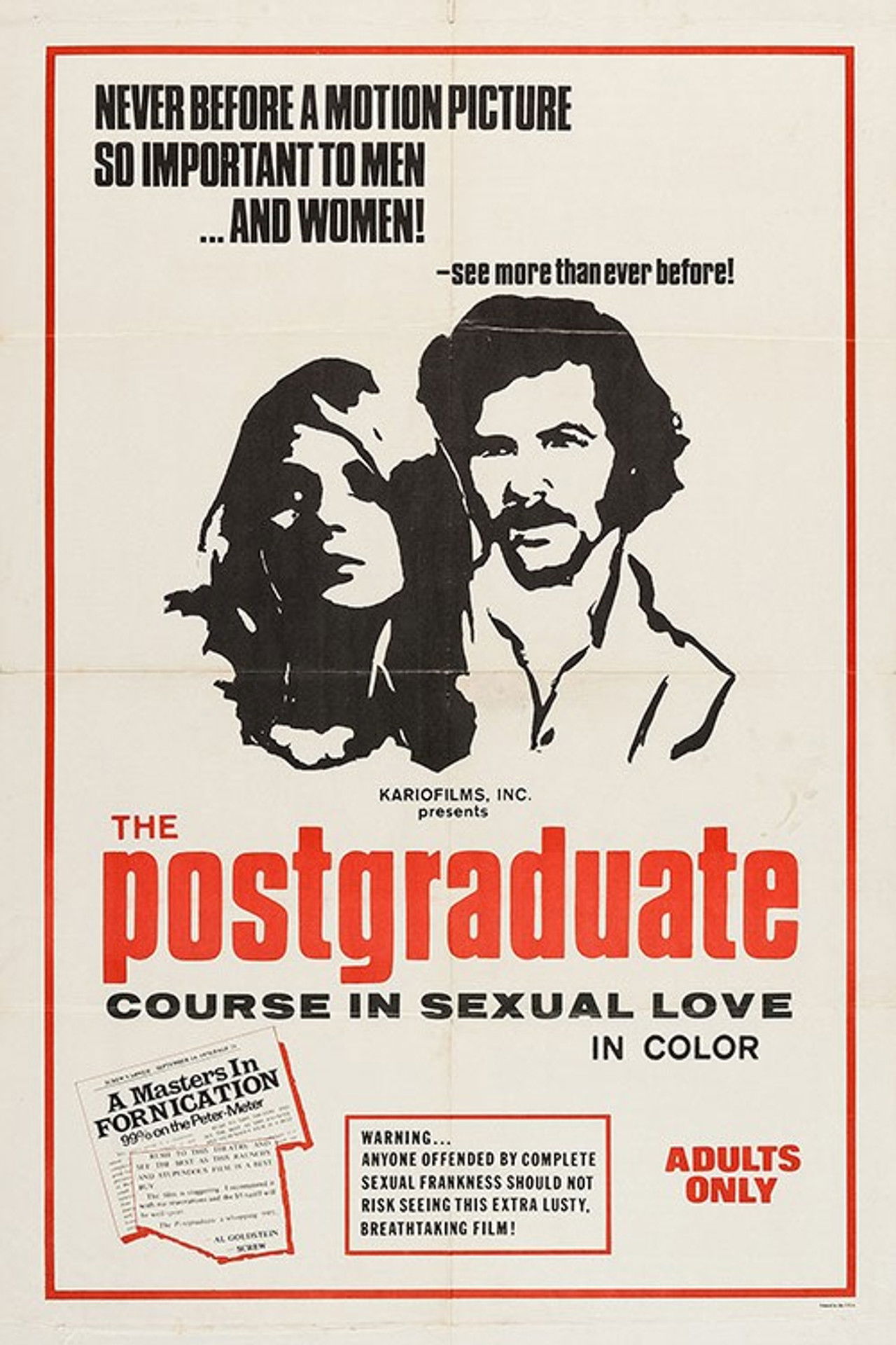 The Postgraduate Course in Sexual Love Backdrop