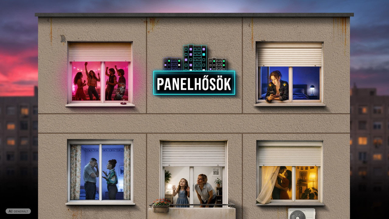 Panelhősök kép