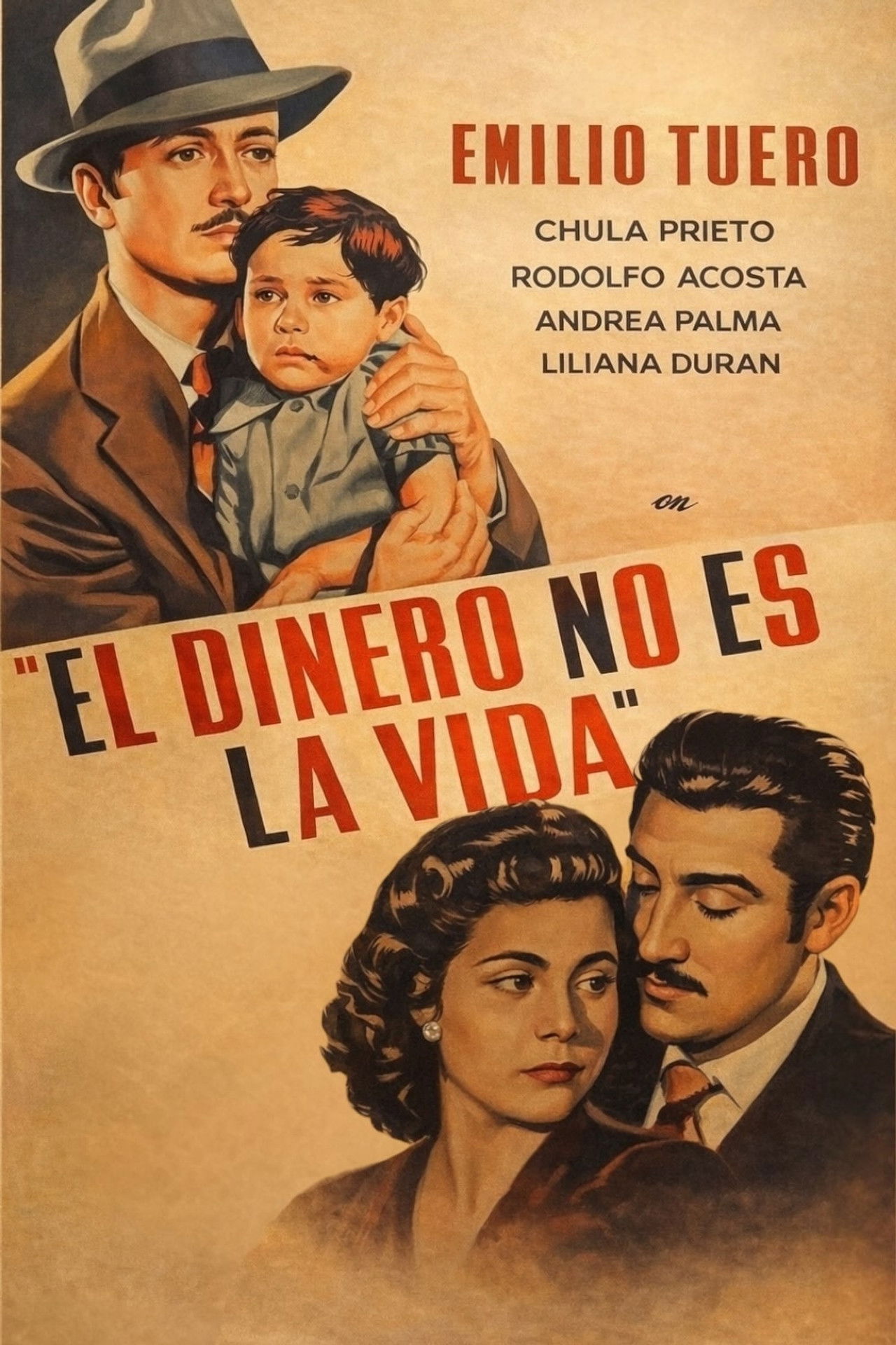 El dinero no es la vida Backdrop