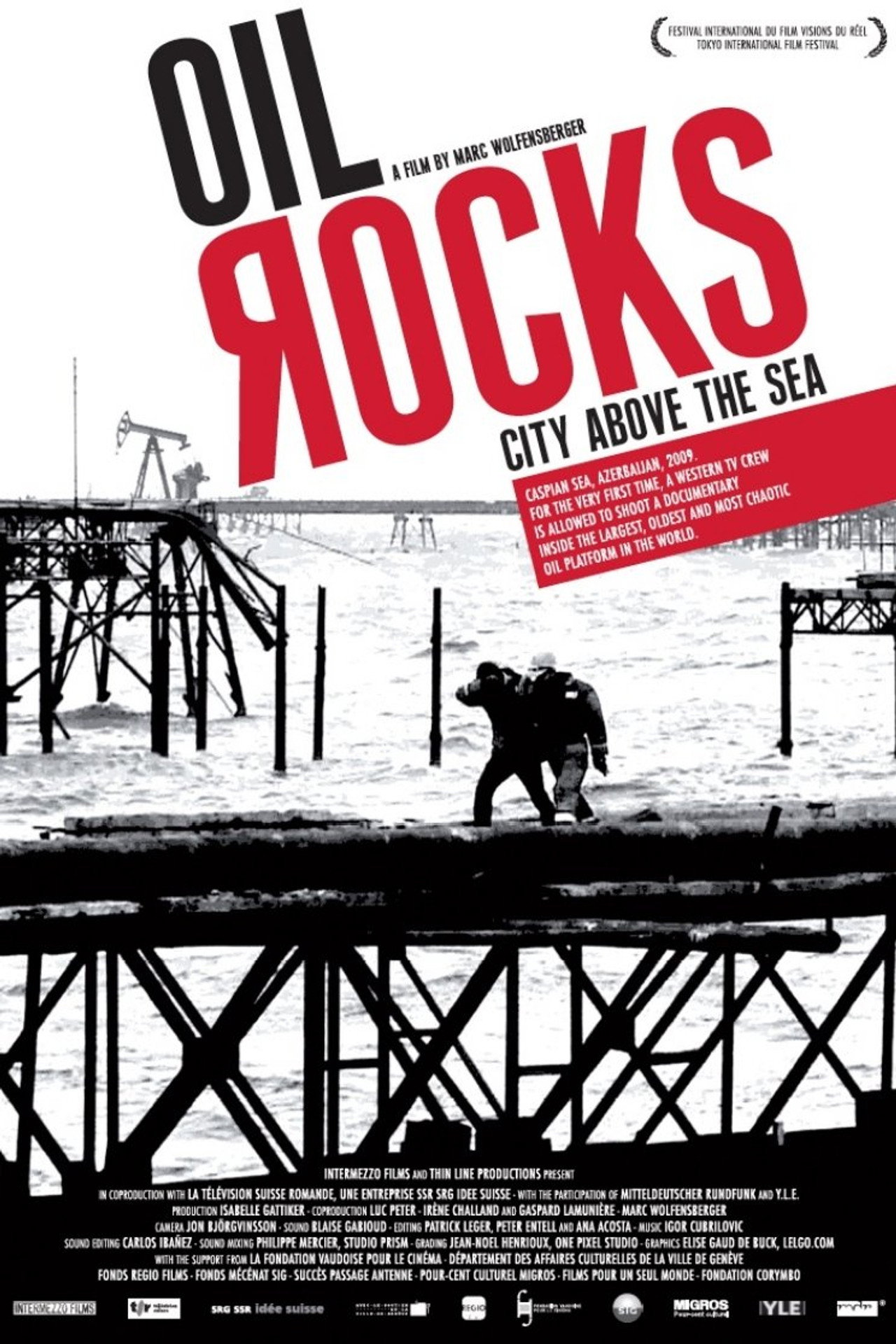 Oil Rocks: City Above the Sea Backdrop