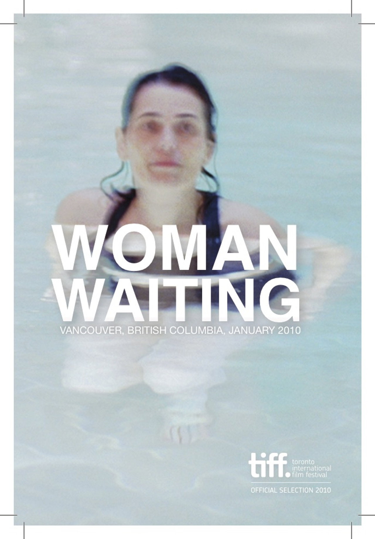 Woman Waiting Backdrop