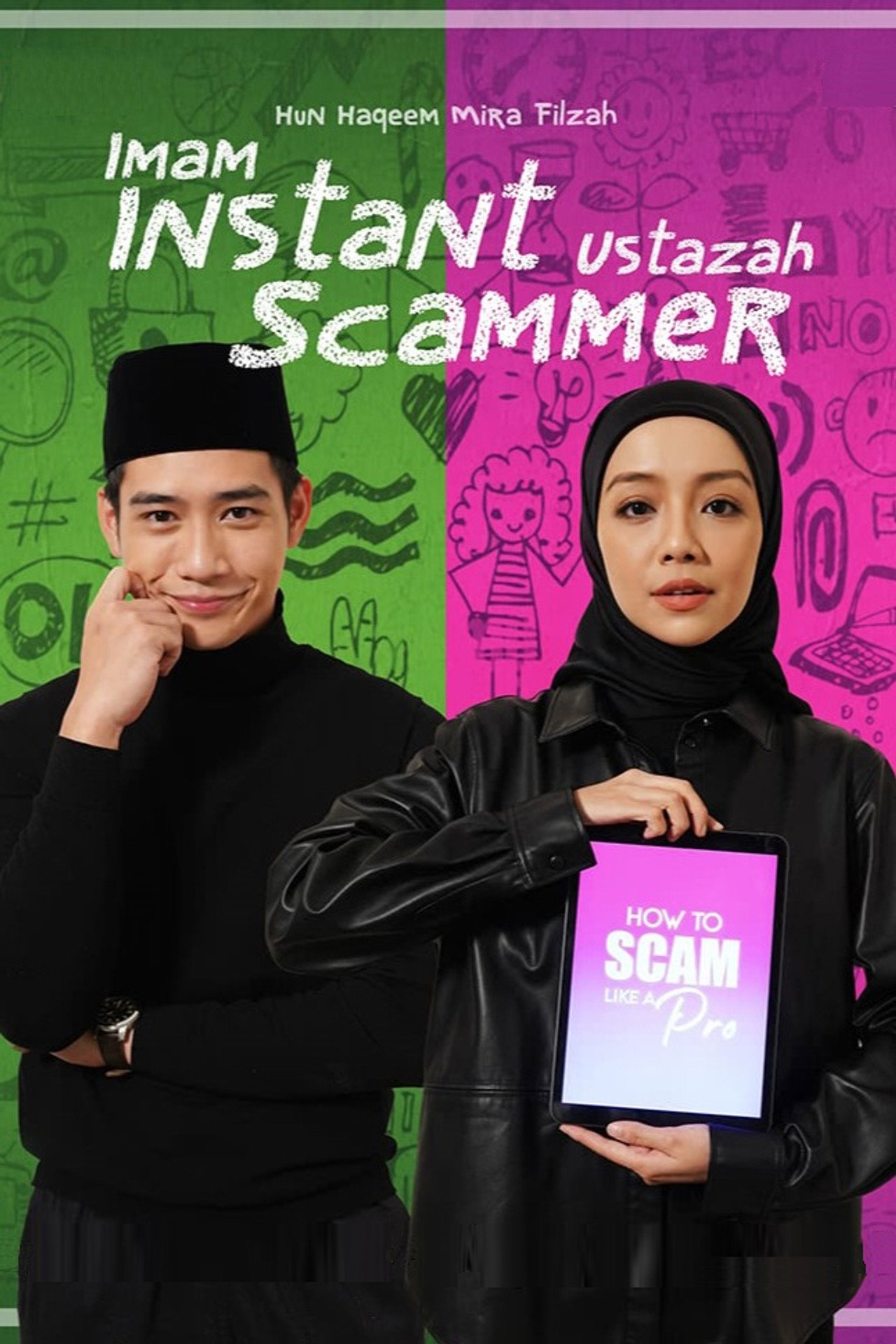 Imam Instant Ustazah Scammer affisch