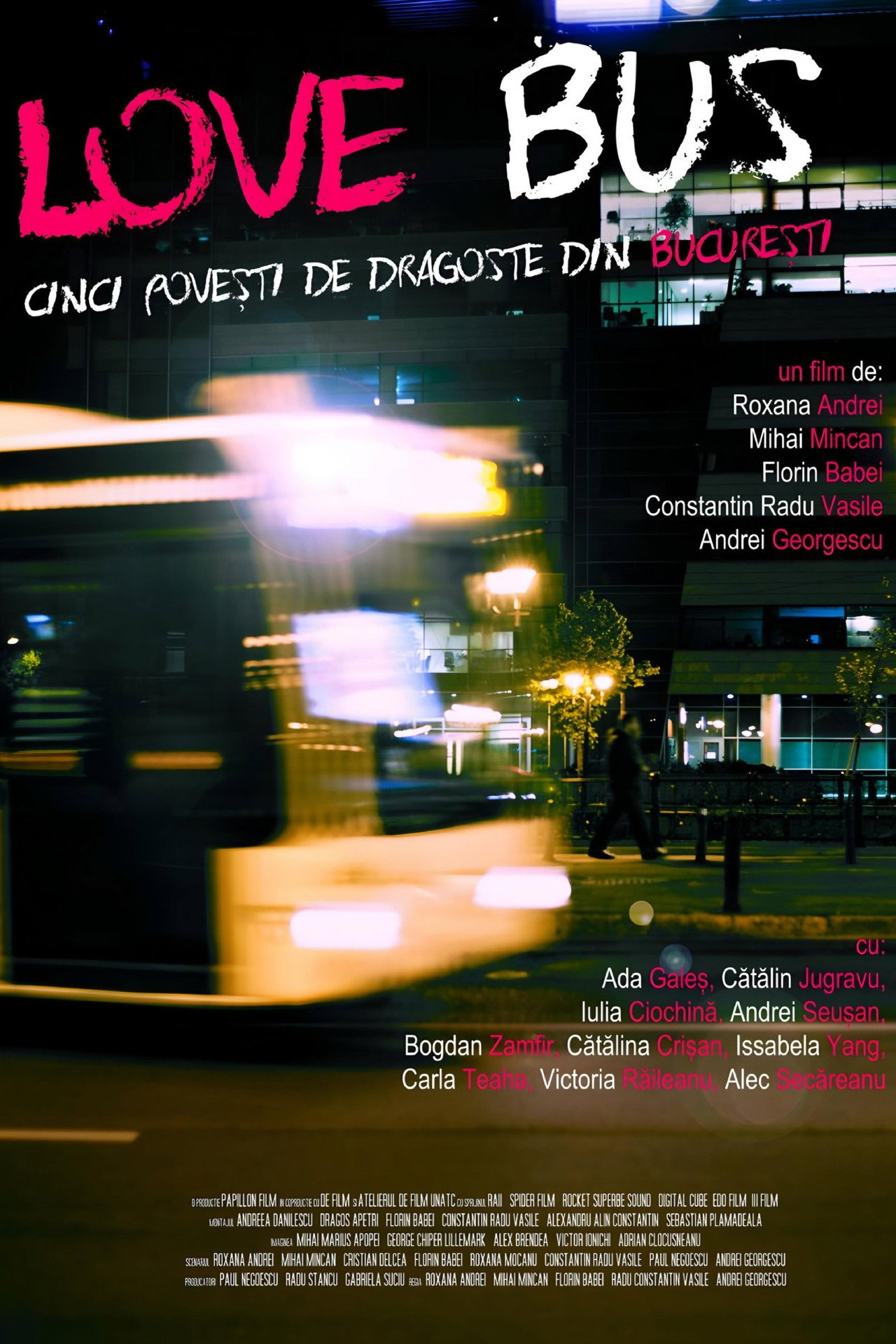 Love Bus: cinci povesti de dragoste din Bucuresti filmaffisch