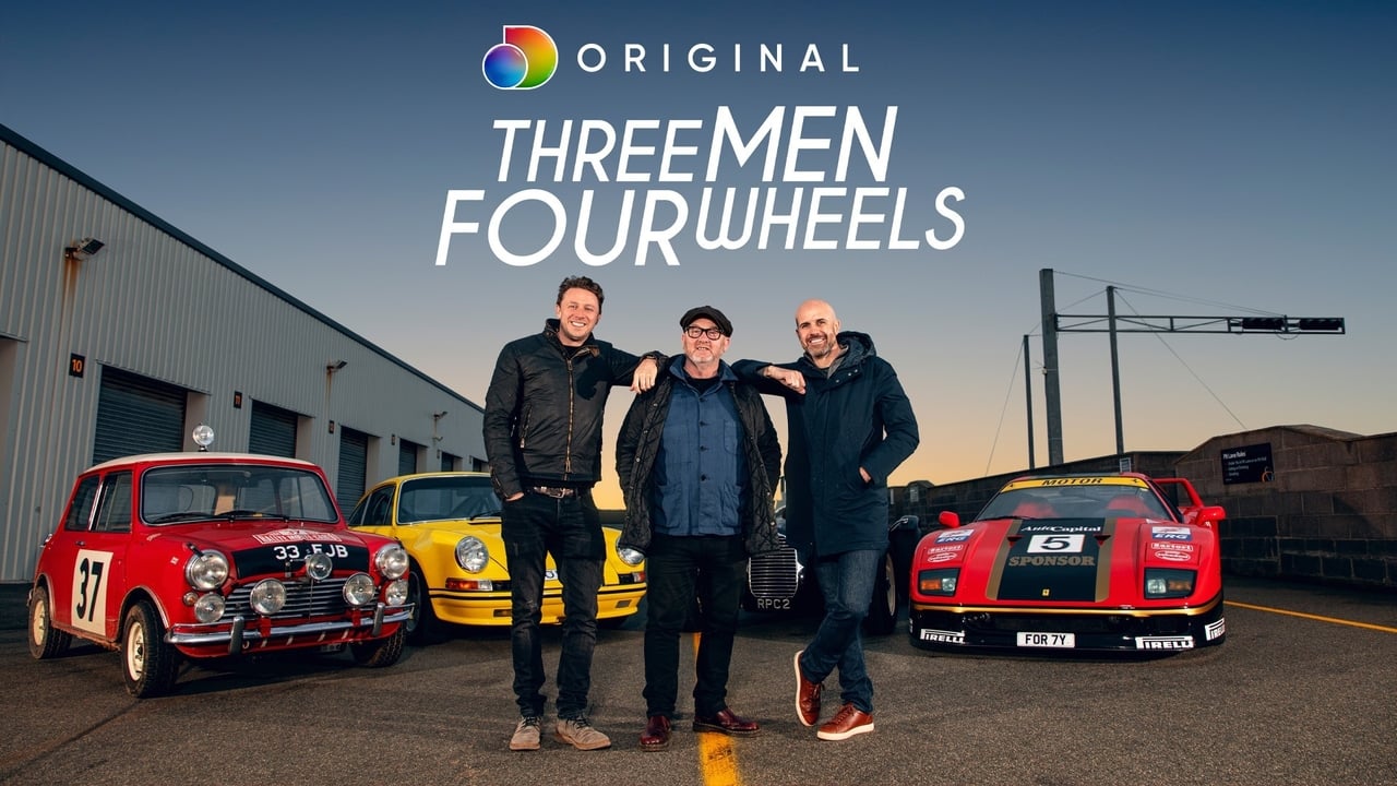 Three Men Four Wheels background